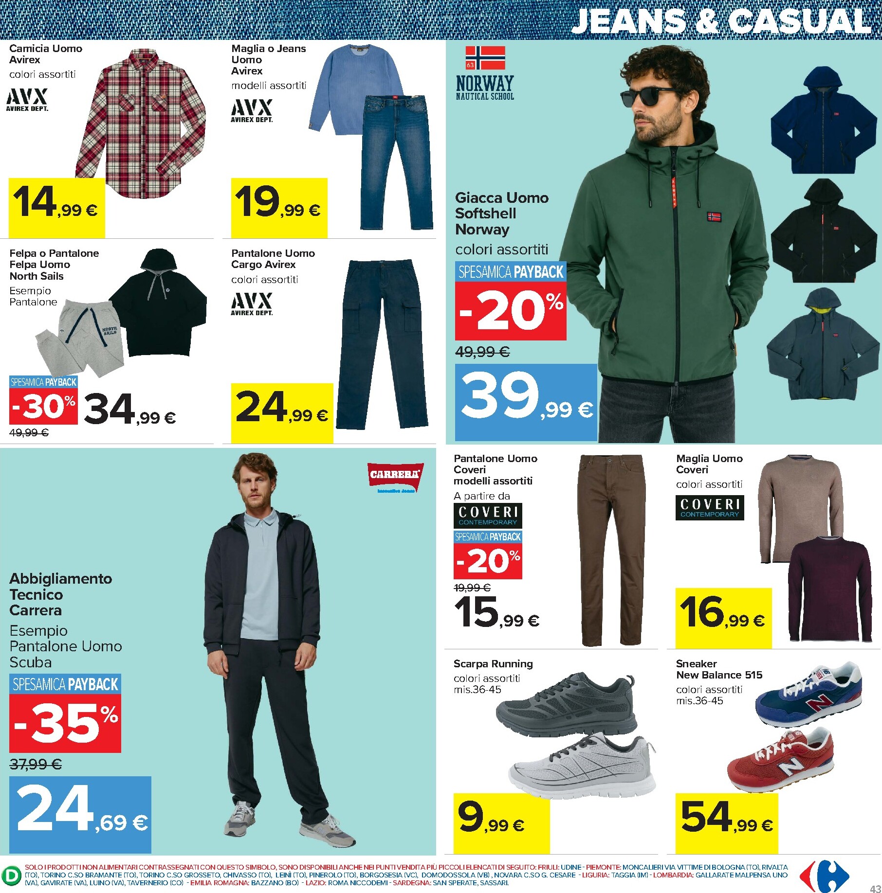 carrefour - Volantino Carrefour per la prossima settimana dal martedì 29/09/2026 al lunedì 12/10/2026 - page: 43