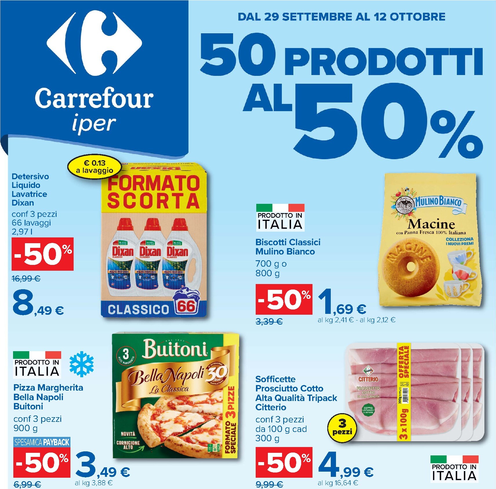carrefour - Volantino Carrefour per la prossima settimana dal martedì 29/09/2026 al lunedì 12/10/2026