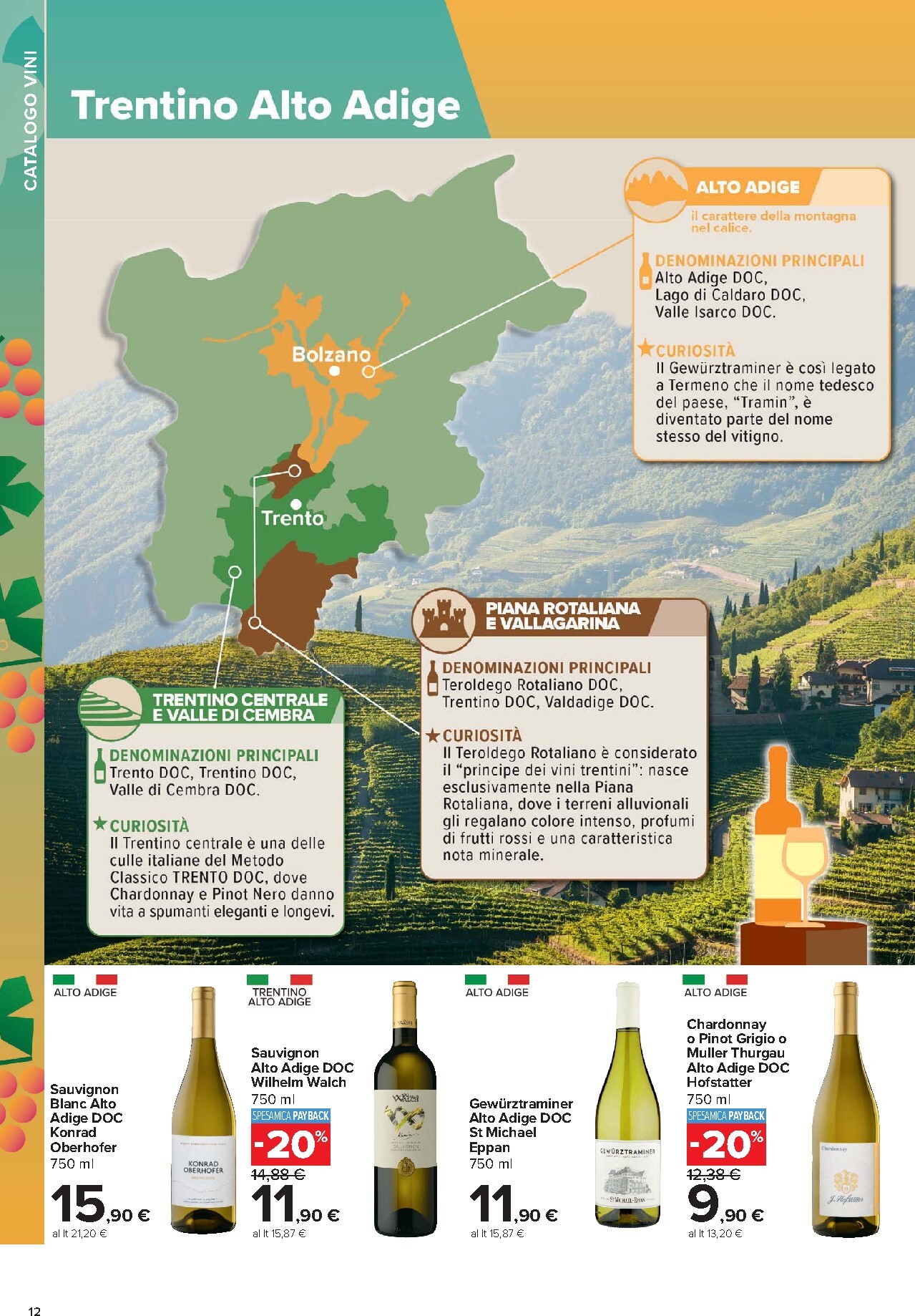carrefour - Volantino Carrefour - Catalogo vini per la prossima settimana dal lunedì 05/10/2026 al domenica 08/11/2026 - page: 12