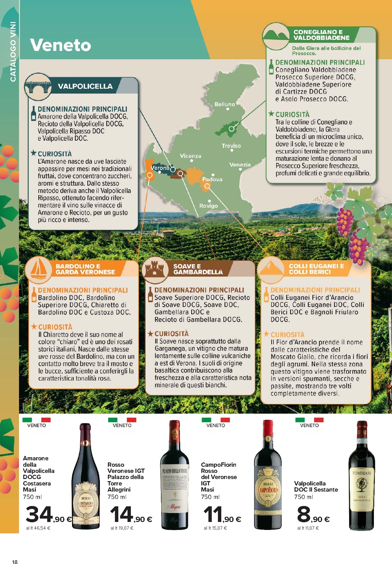 carrefour - Volantino Carrefour - Catalogo vini per la prossima settimana dal lunedì 05/10/2026 al domenica 08/11/2026 - page: 18