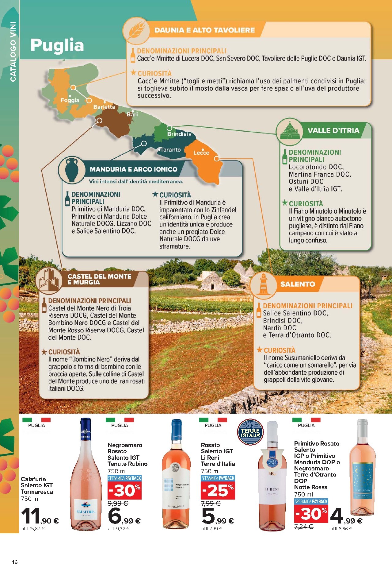 carrefour - Volantino Carrefour - Catalogo vini per la prossima settimana dal lunedì 05/10/2026 al domenica 08/11/2026 - page: 16