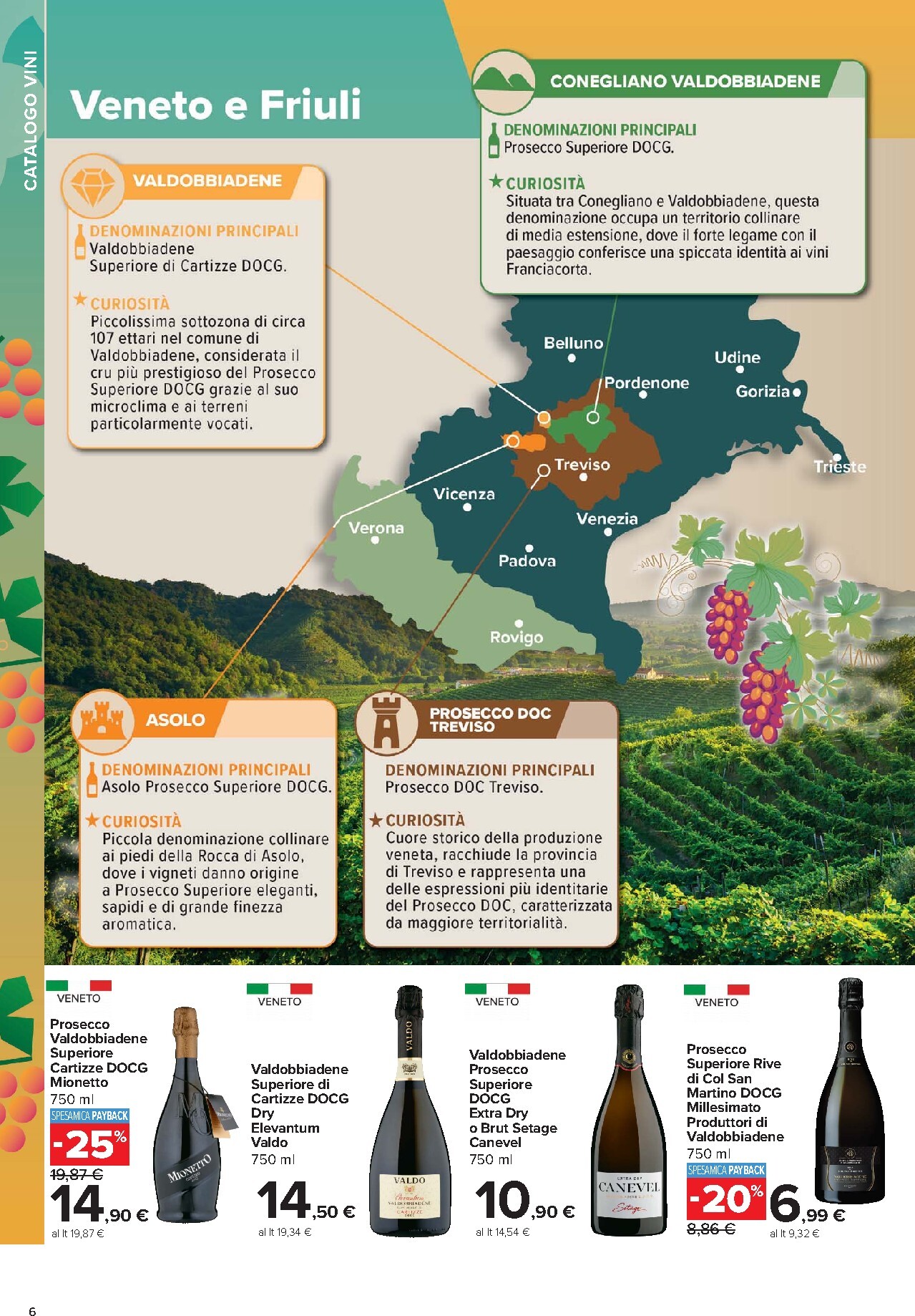 carrefour - Volantino Carrefour - Catalogo vini per la prossima settimana dal lunedì 05/10/2026 al domenica 08/11/2026 - page: 6