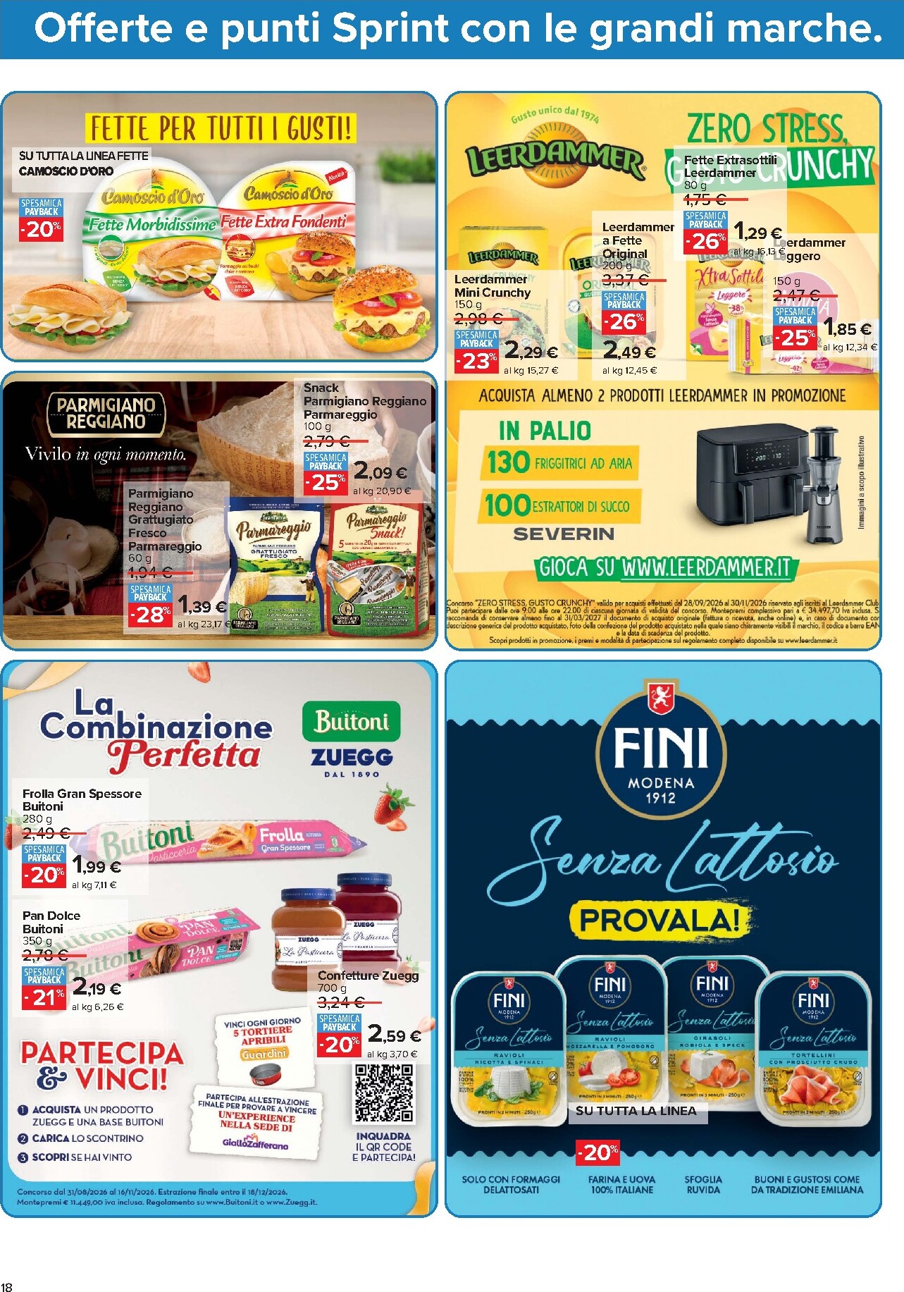 carrefour - Volantino attuale di Carrefour - Punti Sprint Payback valido dal martedì 13/10/2026 al domenica 25/10/2026 - page: 18