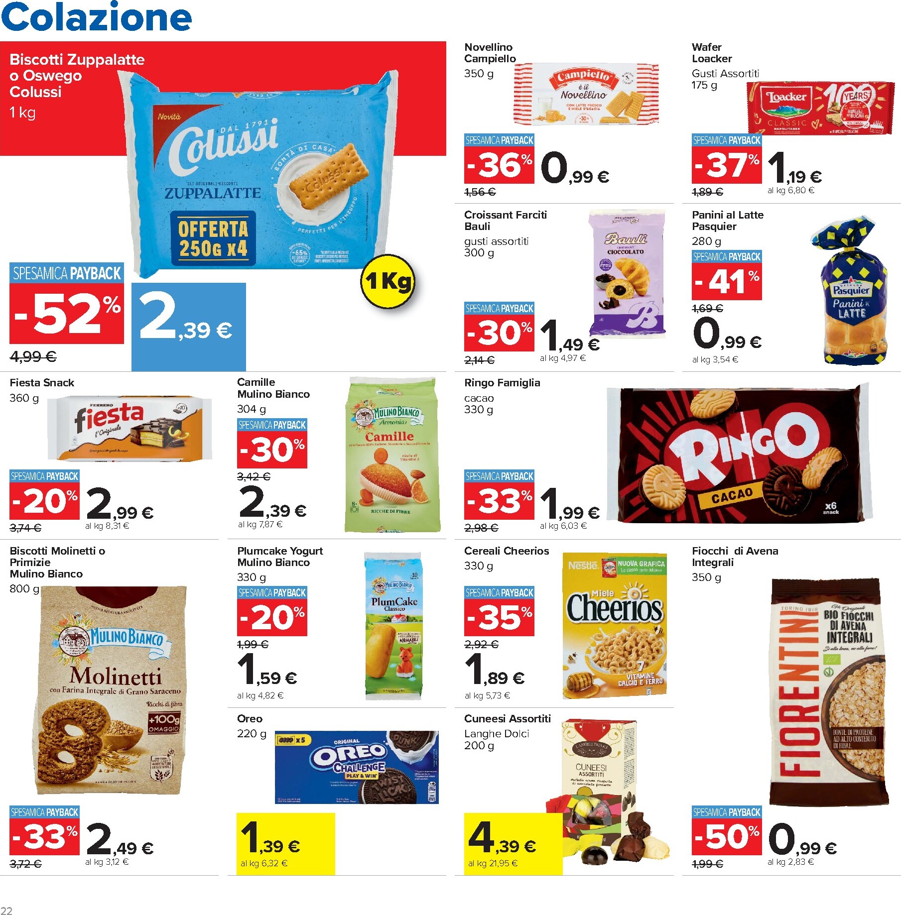 carrefour - Volantino Carrefour - Prezzi imbattibili per la prossima settimana dal venerdì 23/10/2026 al giovedì 05/11/2026 - page: 22