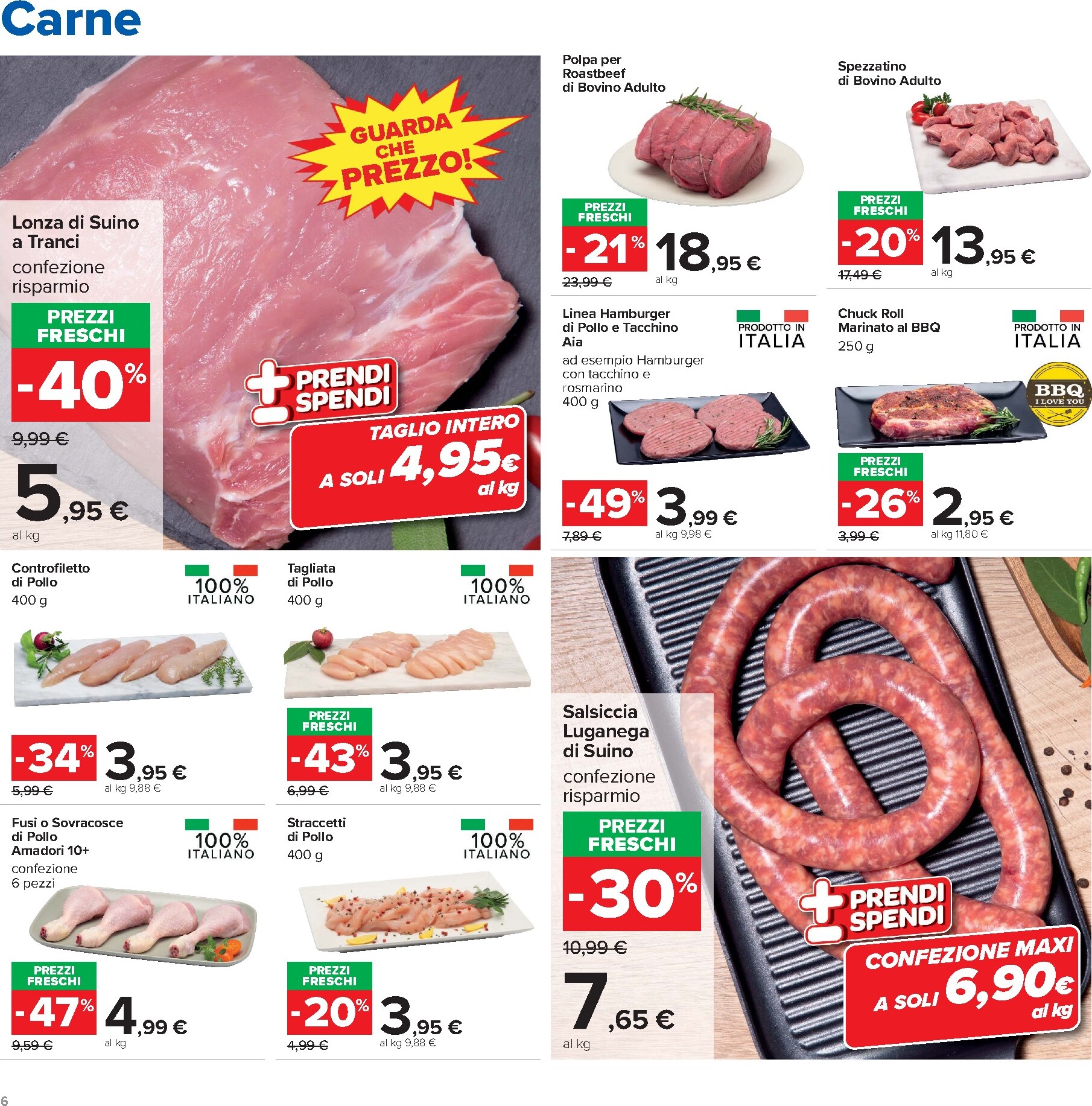 carrefour - Volantino Carrefour - Prezzi imbattibili per la prossima settimana dal venerdì 23/10/2026 al giovedì 05/11/2026 - page: 6