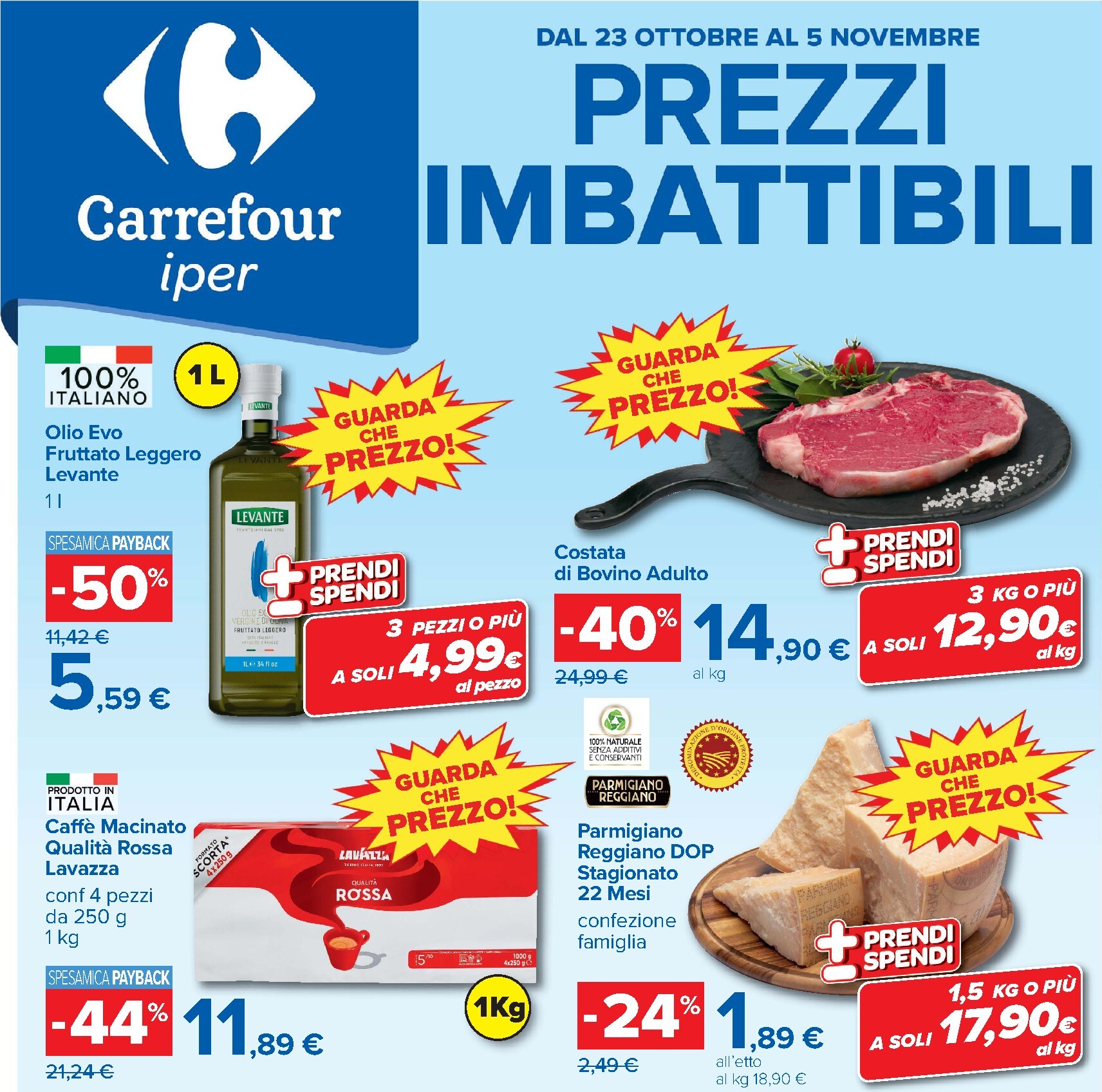carrefour - Volantino Carrefour - Prezzi imbattibili per la prossima settimana dal venerdì 23/10/2026 al giovedì 05/11/2026