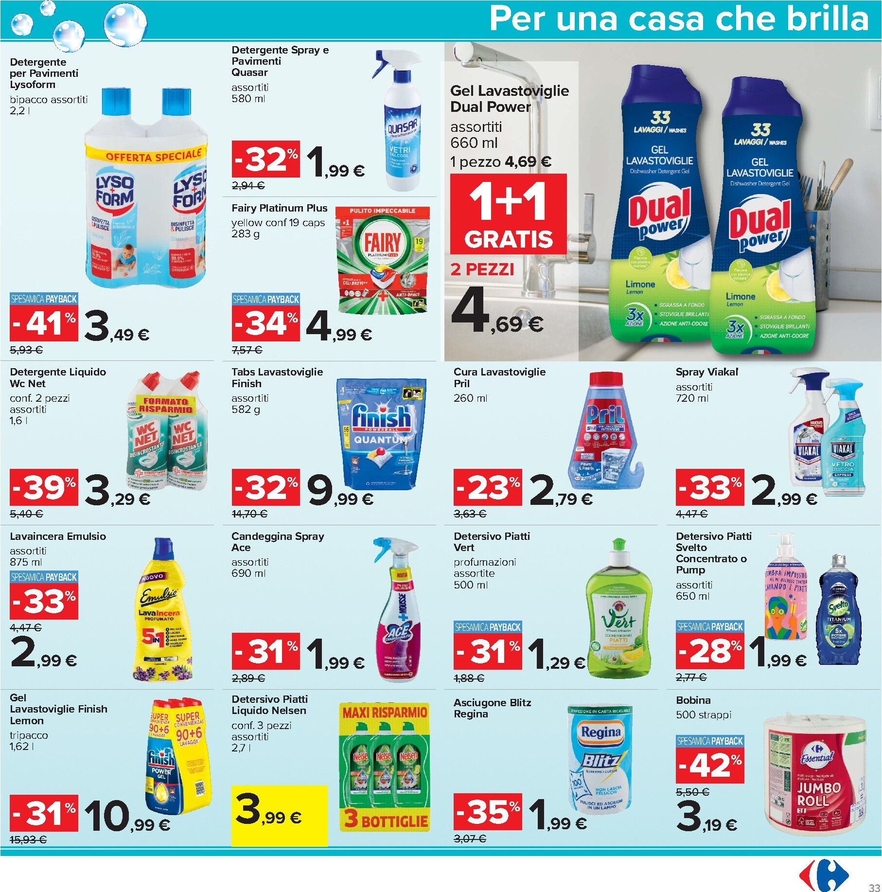 carrefour - Volantino Carrefour - Prezzi imbattibili per la prossima settimana dal venerdì 23/10/2026 al giovedì 05/11/2026 - page: 33
