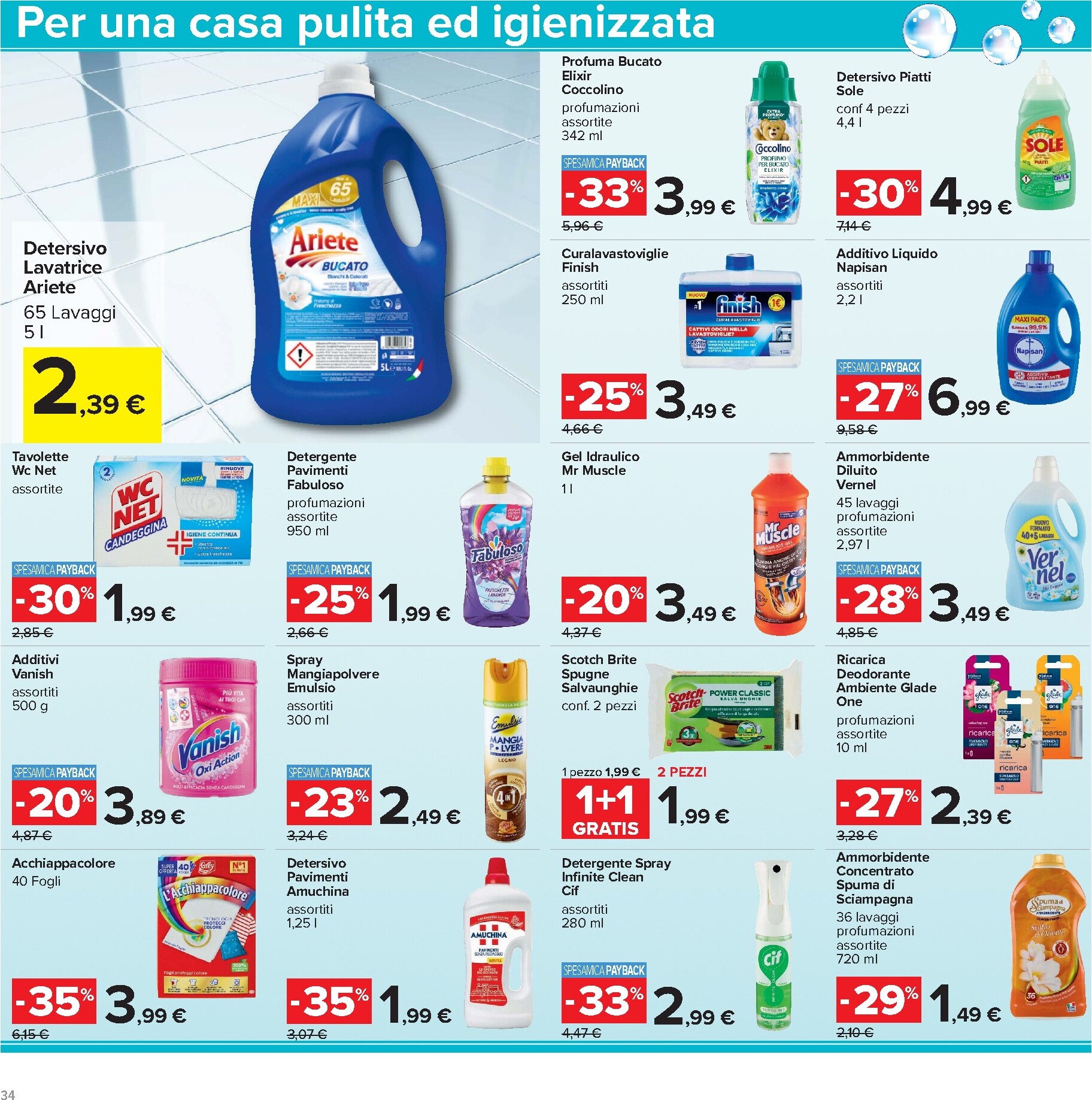 carrefour - Volantino Carrefour - Prezzi imbattibili per la prossima settimana dal venerdì 23/10/2026 al giovedì 05/11/2026 - page: 34