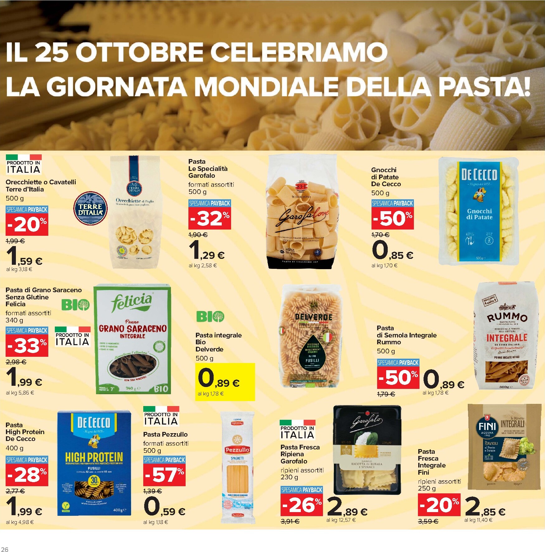 carrefour - Volantino Carrefour - Prezzi imbattibili per la prossima settimana dal venerdì 23/10/2026 al giovedì 05/11/2026 - page: 26