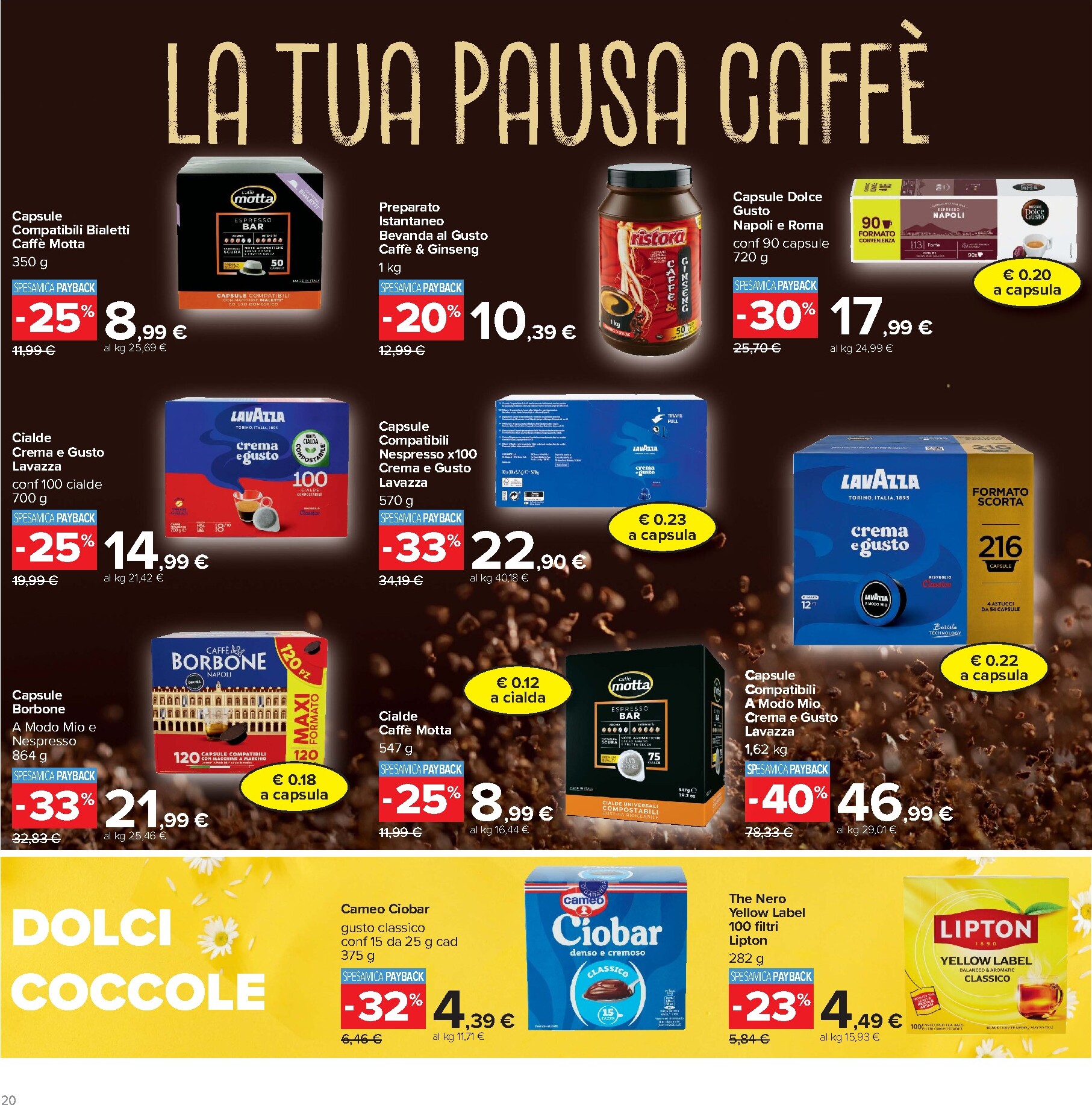 carrefour - Volantino Carrefour - Prezzi imbattibili per la prossima settimana dal venerdì 23/10/2026 al giovedì 05/11/2026 - page: 20