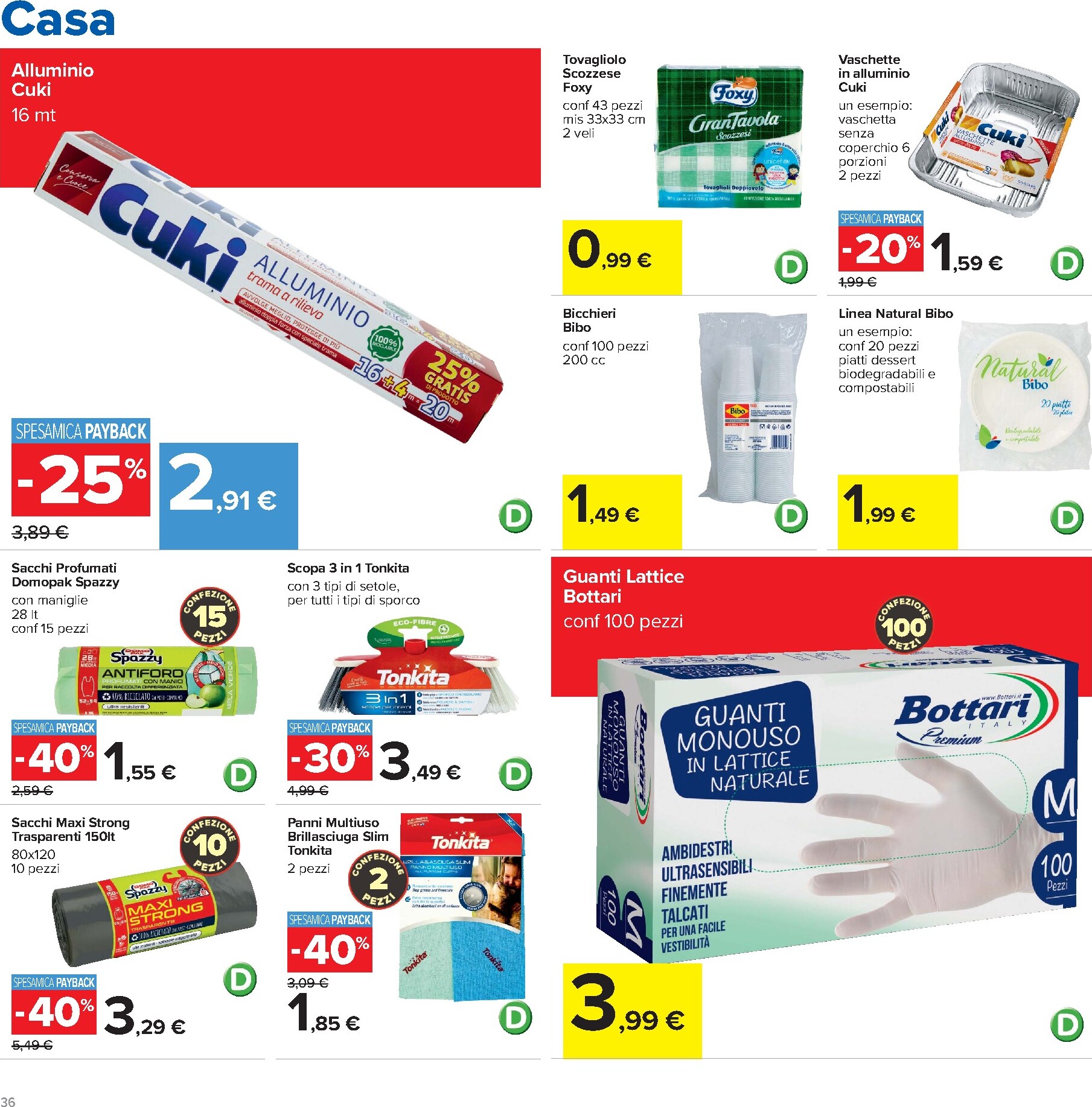 carrefour - Volantino Carrefour - Prezzi imbattibili per la prossima settimana dal venerdì 23/10/2026 al giovedì 05/11/2026 - page: 36