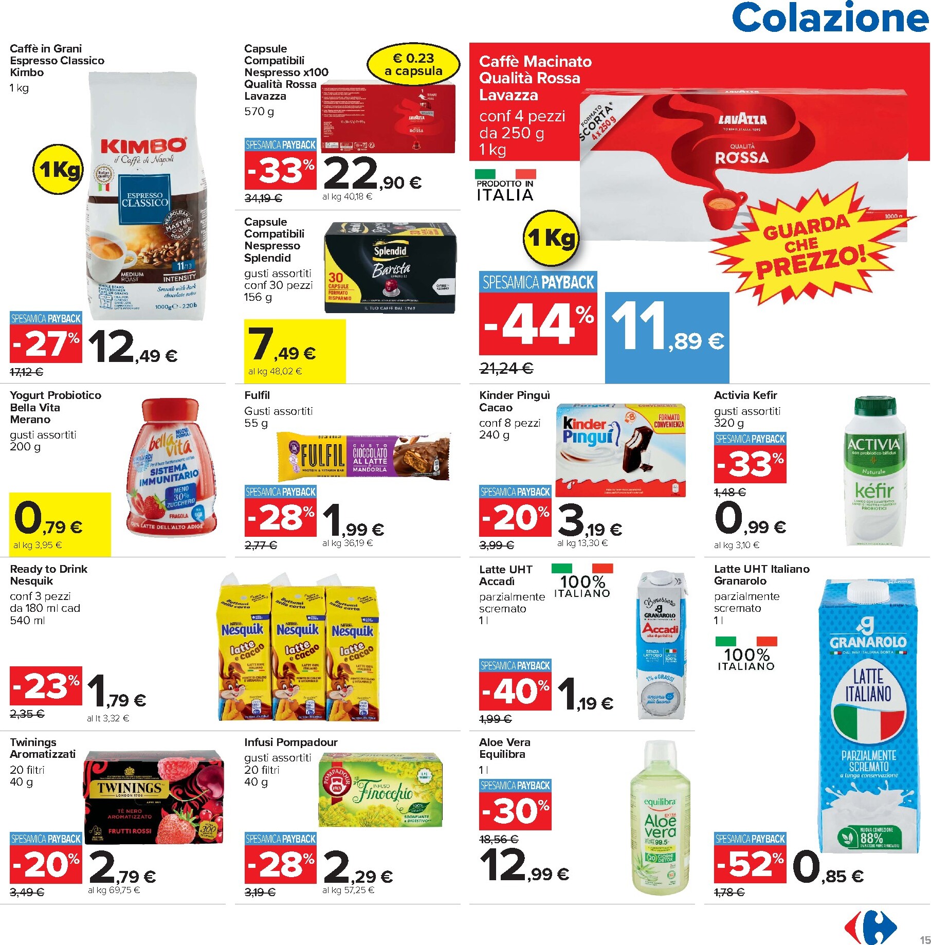 carrefour - Volantino Carrefour - Prezzi imbattibili per la prossima settimana dal venerdì 23/10/2026 al giovedì 05/11/2026 - page: 15