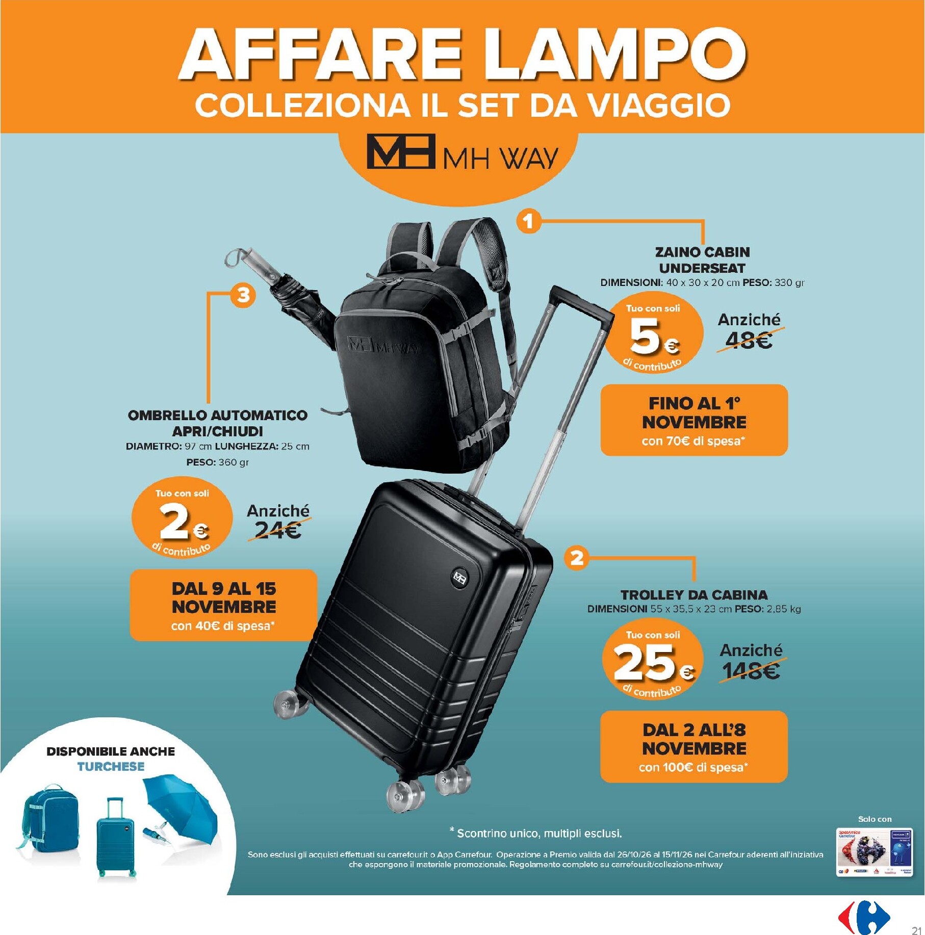 carrefour - Volantino Carrefour - Prezzi imbattibili per la prossima settimana dal venerdì 23/10/2026 al giovedì 05/11/2026 - page: 21