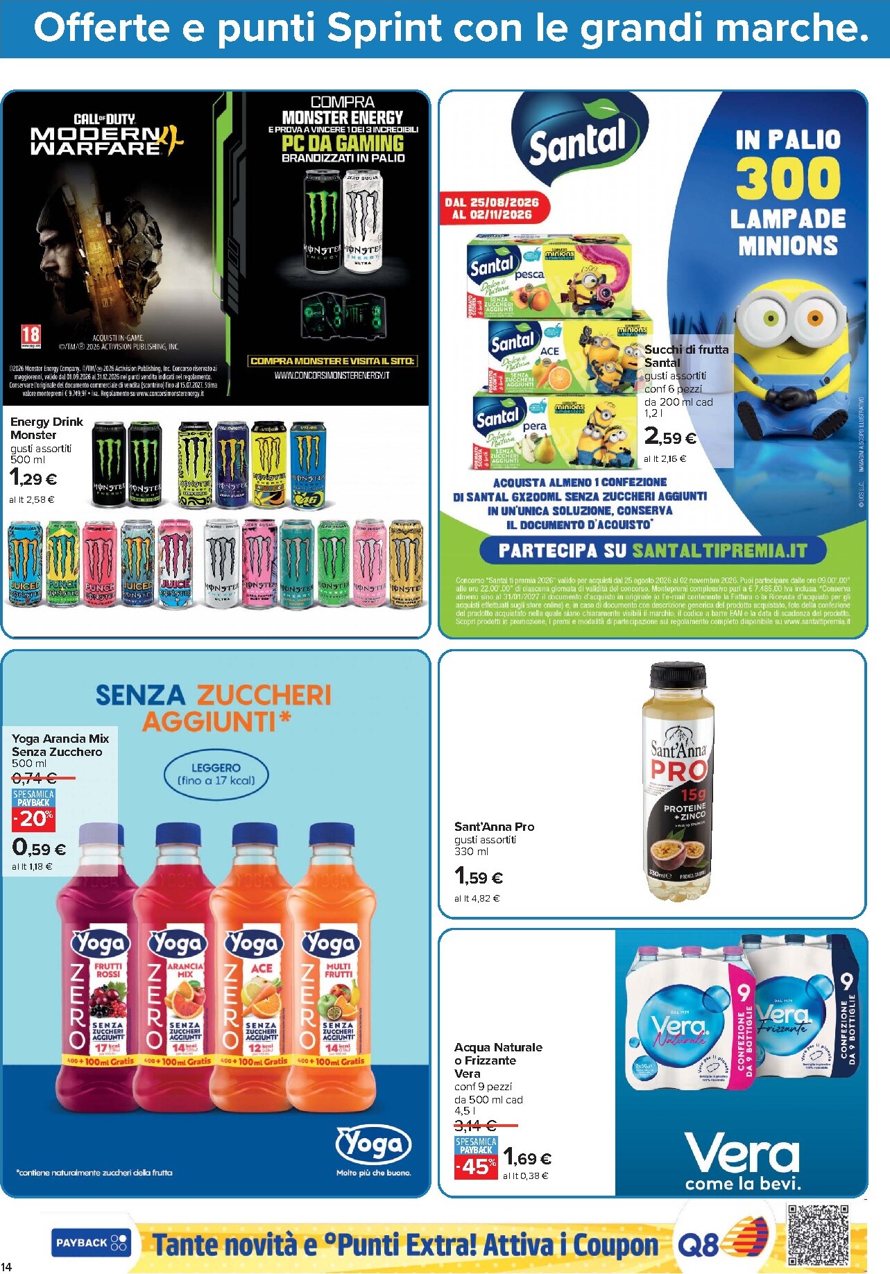 carrefour - Volantino Carrefour - Punti Sprint Payback per la prossima settimana dal venerdì 23/10/2026 al giovedì 05/11/2026 - page: 14
