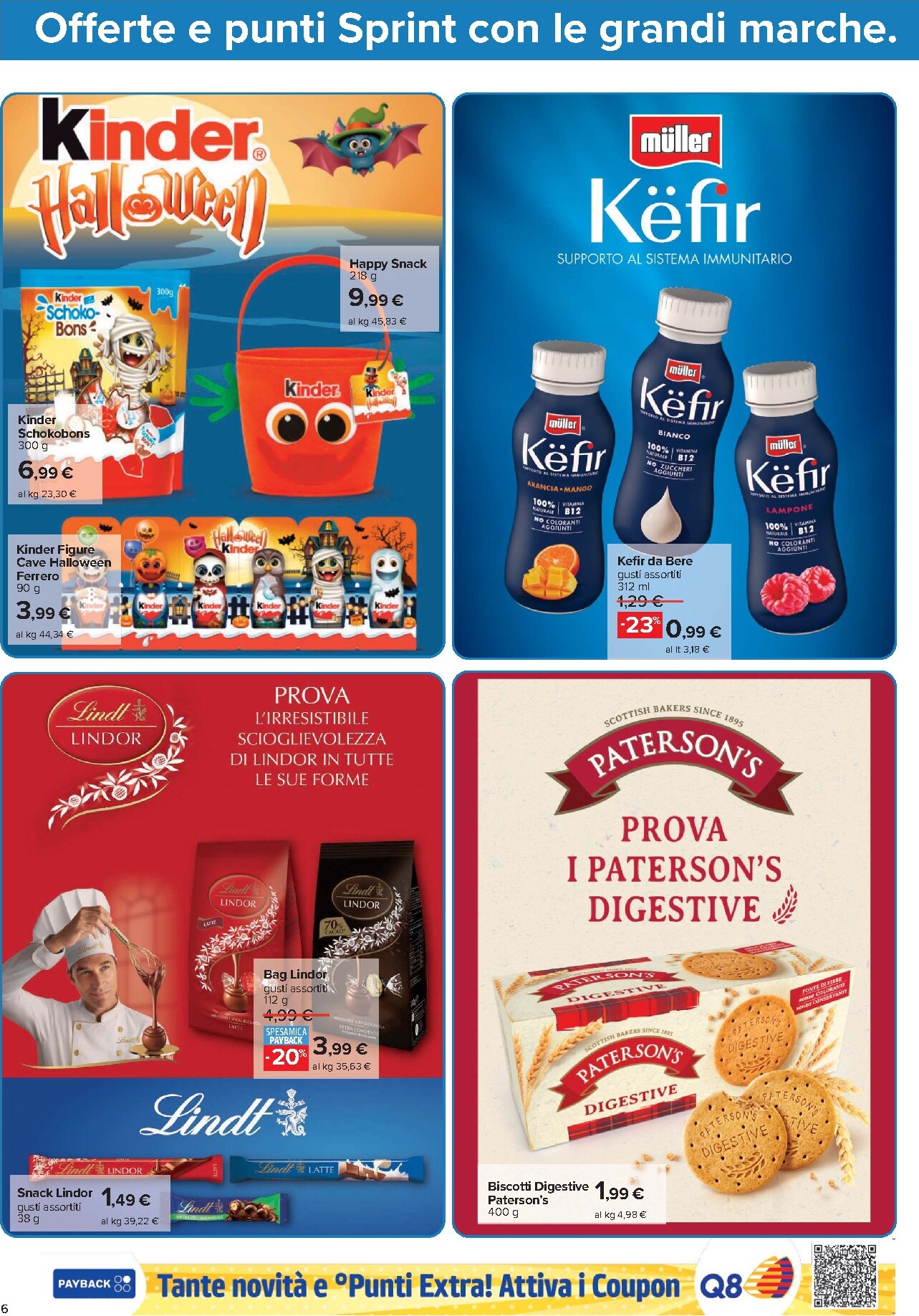 carrefour - Volantino Carrefour - Punti Sprint Payback per la prossima settimana dal venerdì 23/10/2026 al giovedì 05/11/2026 - page: 6