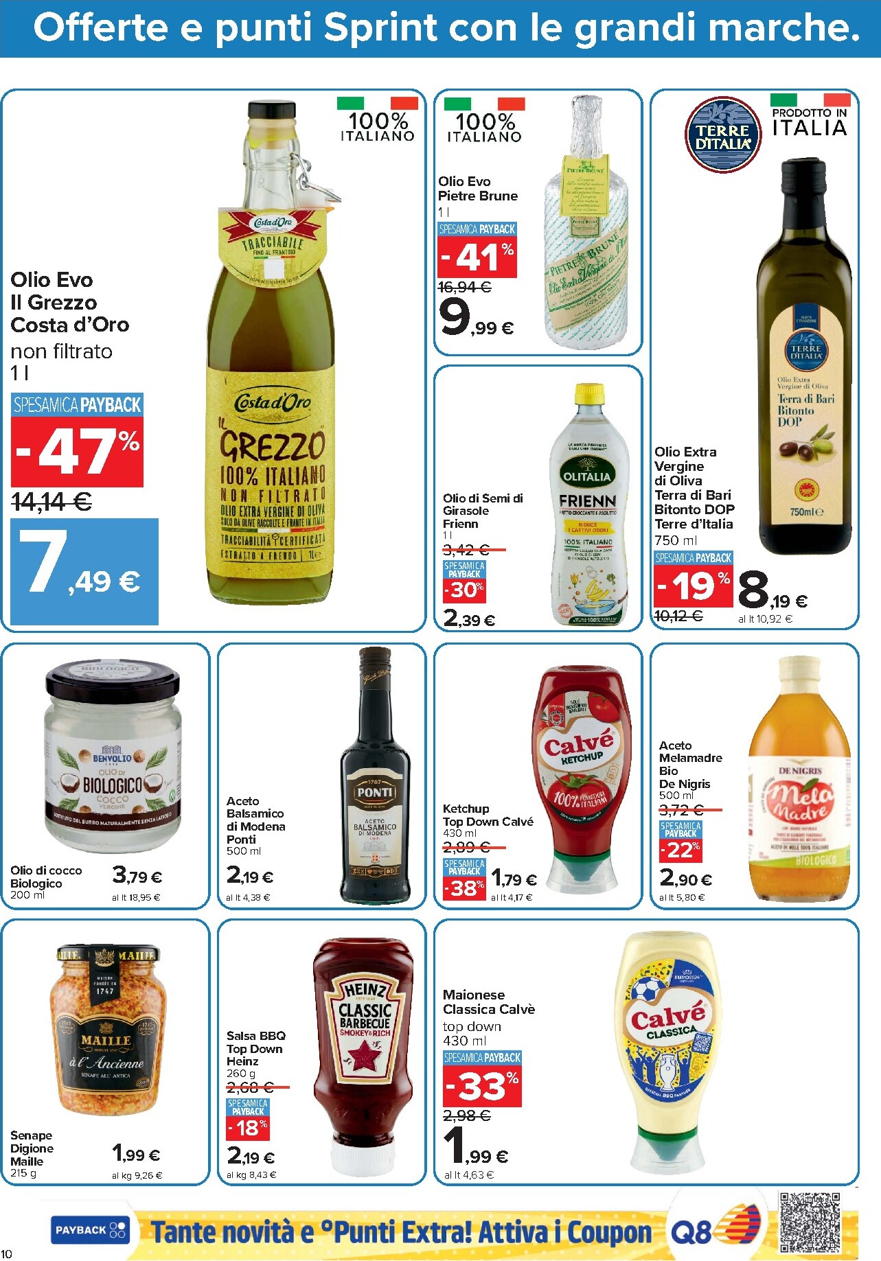 carrefour - Volantino Carrefour - Punti Sprint Payback per la prossima settimana dal venerdì 23/10/2026 al giovedì 05/11/2026 - page: 10