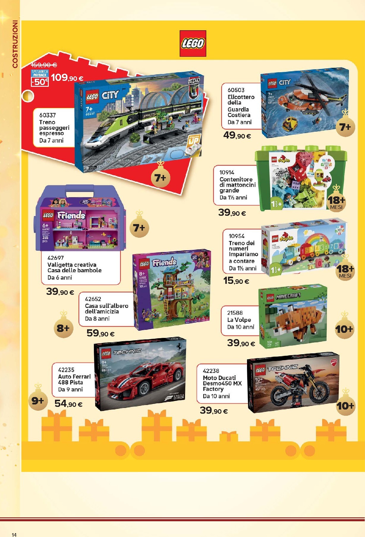 carrefour - Volantino Carrefour - Catalogo Giocattolo per la prossima settimana dal venerdì 23/10/2026 al giovedì 24/12/2026 - page: 14