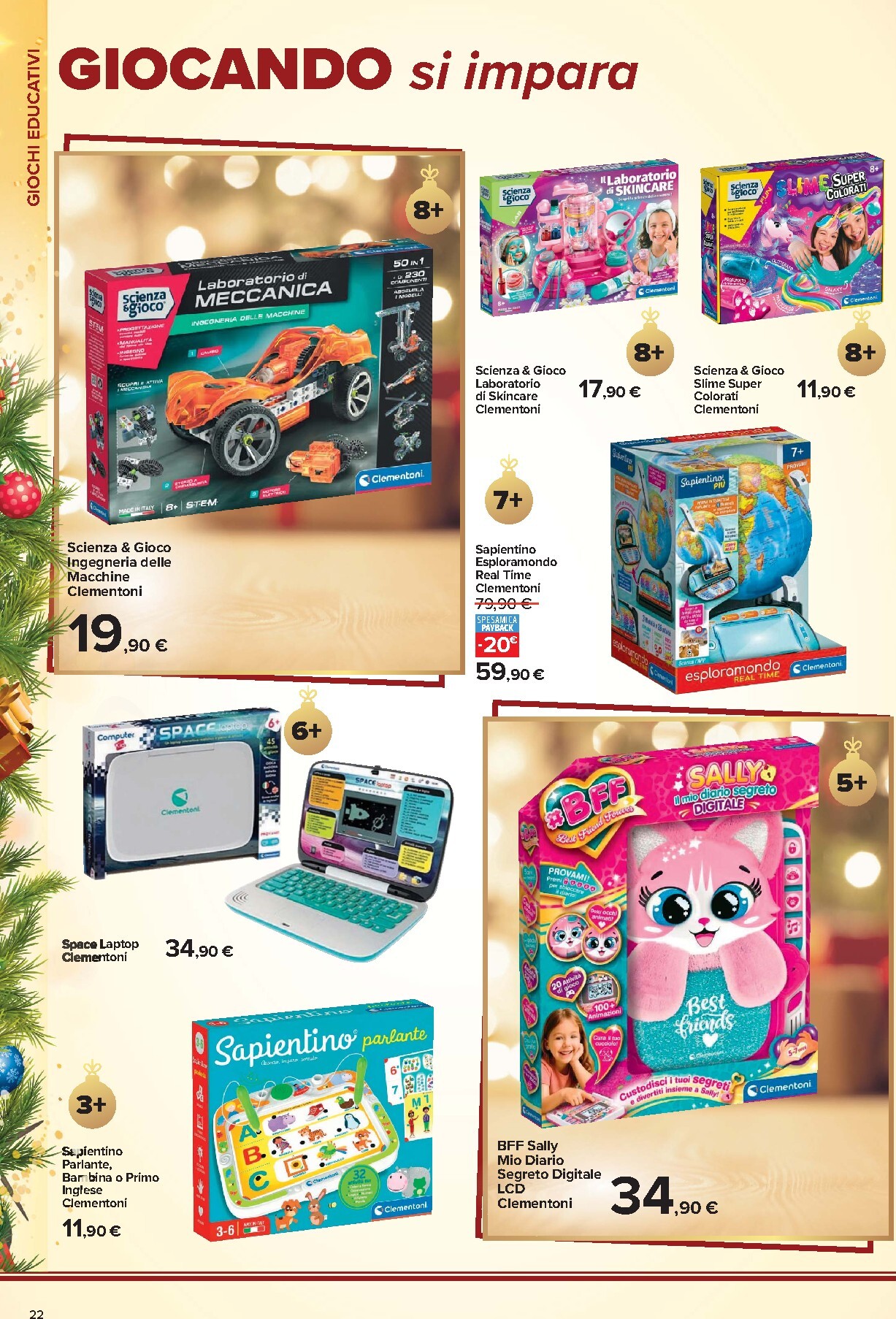 carrefour - Volantino Carrefour - Catalogo Giocattolo per la prossima settimana dal venerdì 23/10/2026 al giovedì 24/12/2026 - page: 22