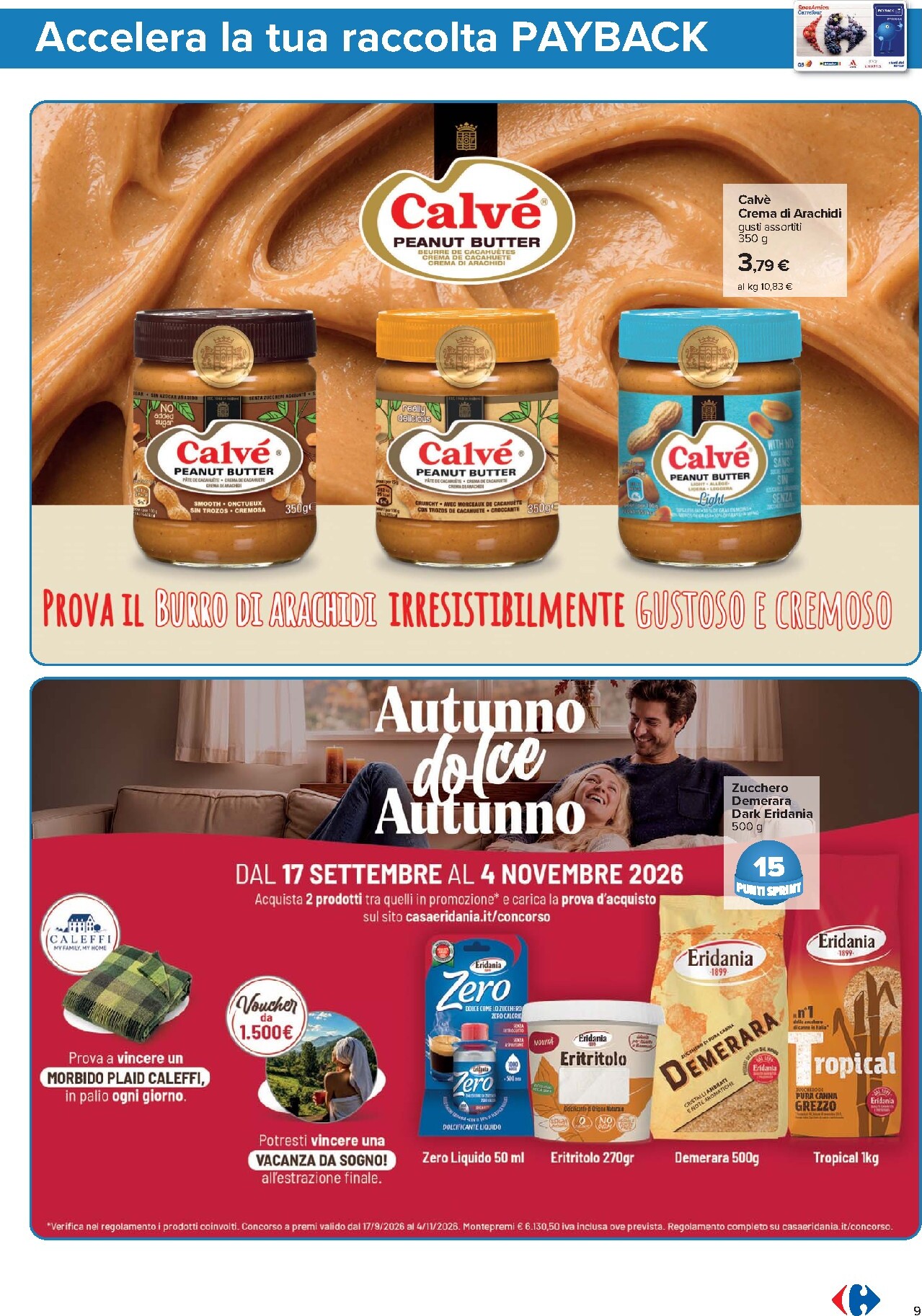 carrefour - Volantino attuale di Carrefour - Punti Sprint Payback valido dal venerdì 23/10/2026 al giovedì 05/11/2026 - page: 11