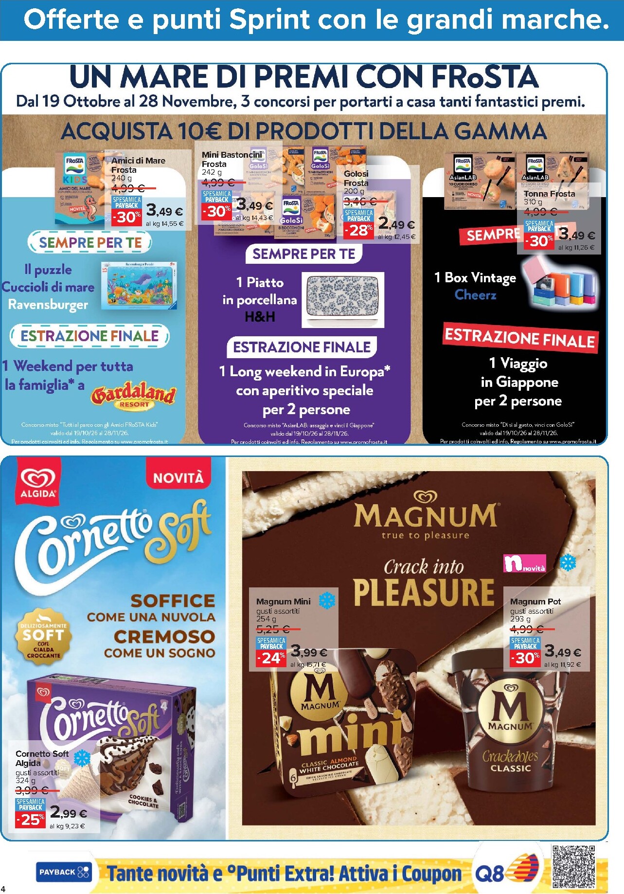 carrefour - Volantino attuale di Carrefour - Punti Sprint Payback valido dal venerdì 23/10/2026 al giovedì 05/11/2026 - page: 4