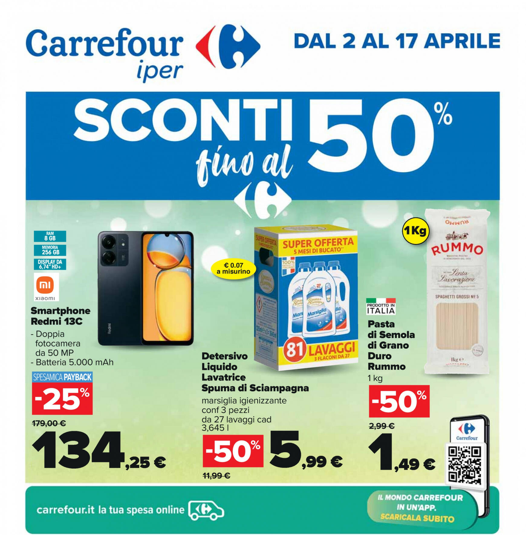 carrefour - Carrefour - Sconti fino al 50% valido da 02.04.2024