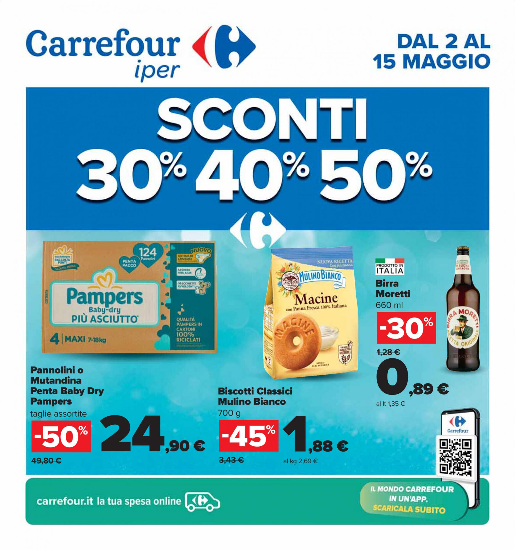 carrefour - Nuovo volantino Carrefour 02.05. - 15.05.