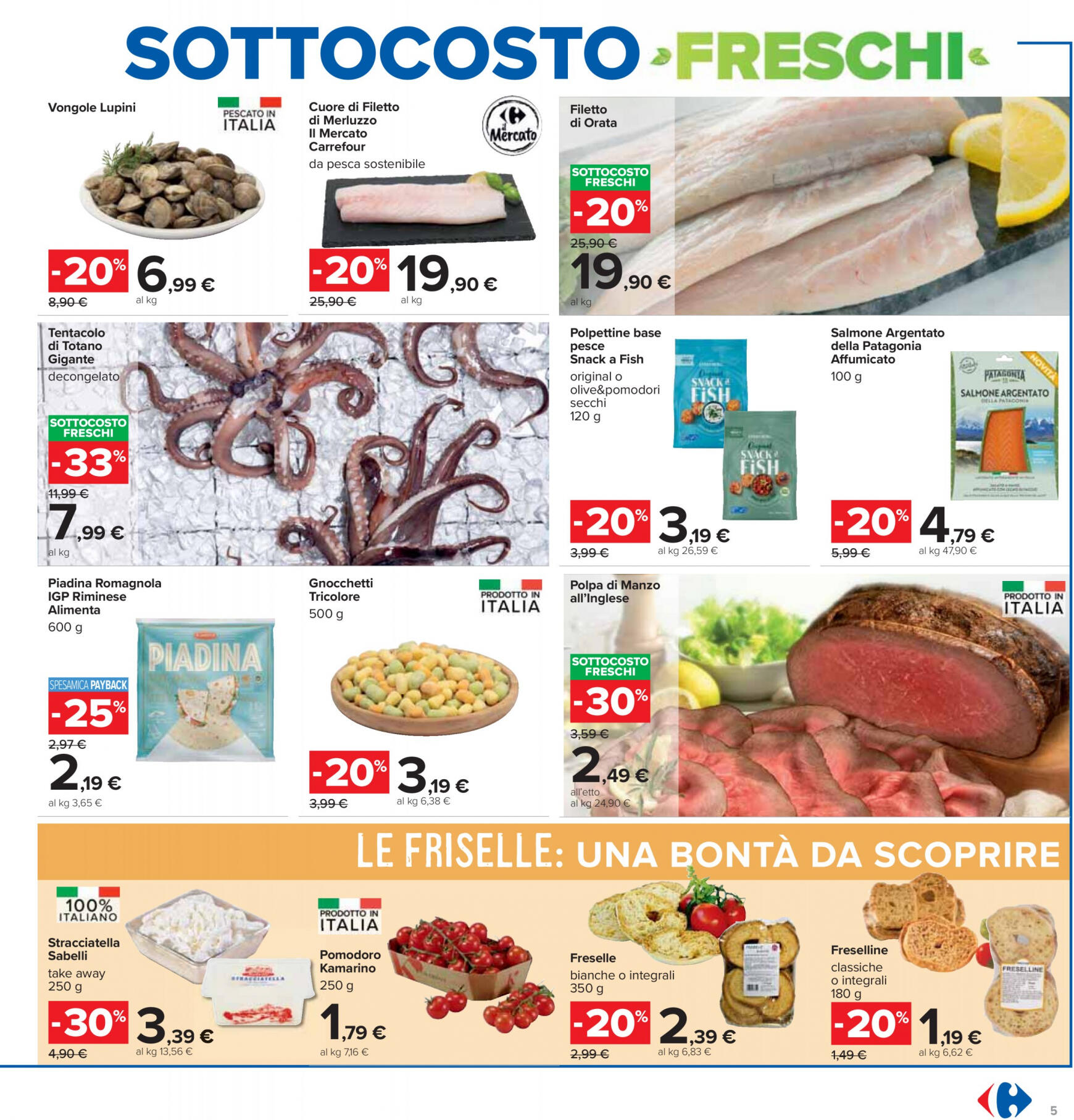 carrefour - Nuovo volantino Carrefour - Sottocosto Freschi 16.05. - 29.05. - page: 5