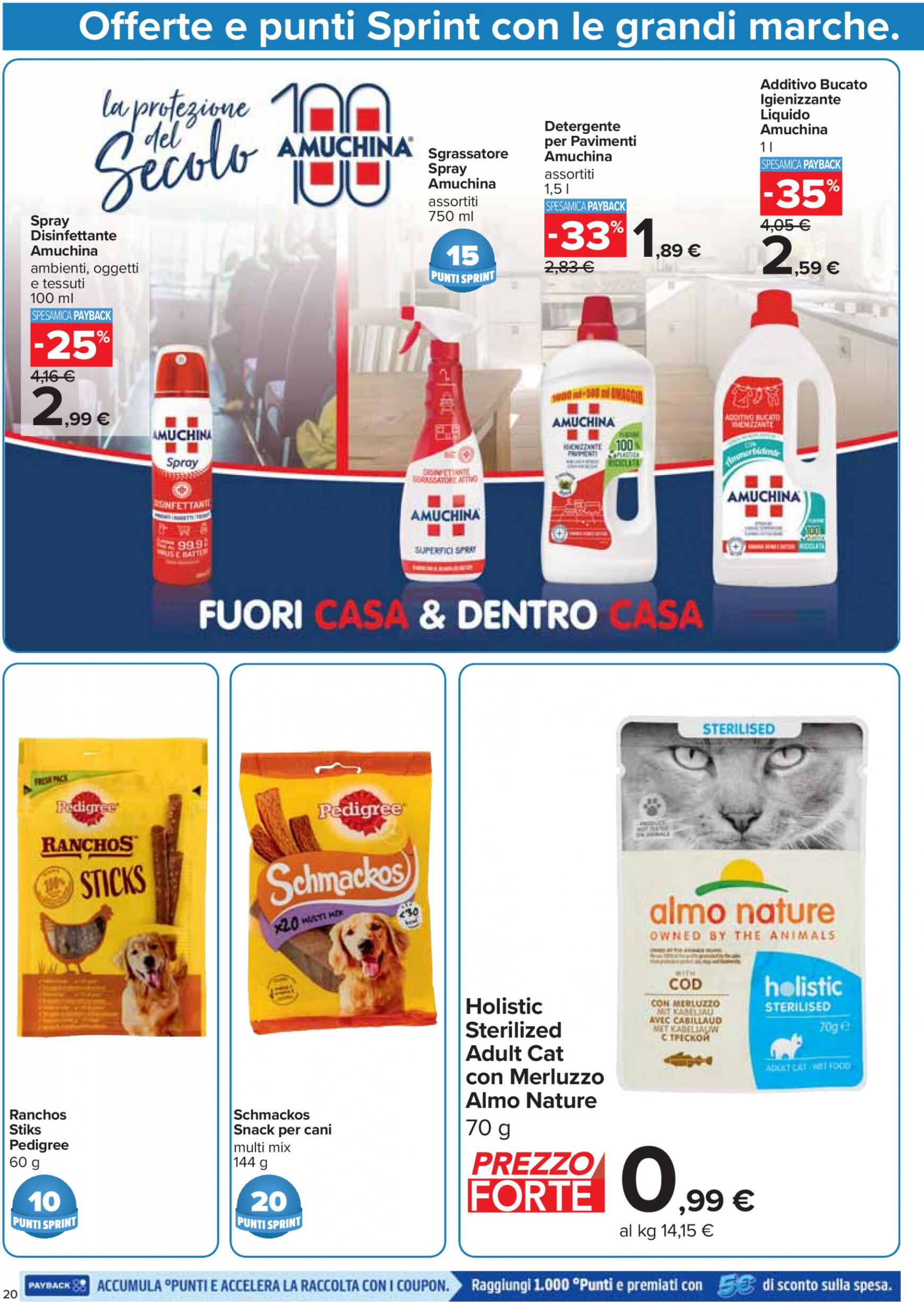 carrefour - Nuovo volantino Carrefour - Punti Sprint Payback 25.07. - 07.08. - page: 20