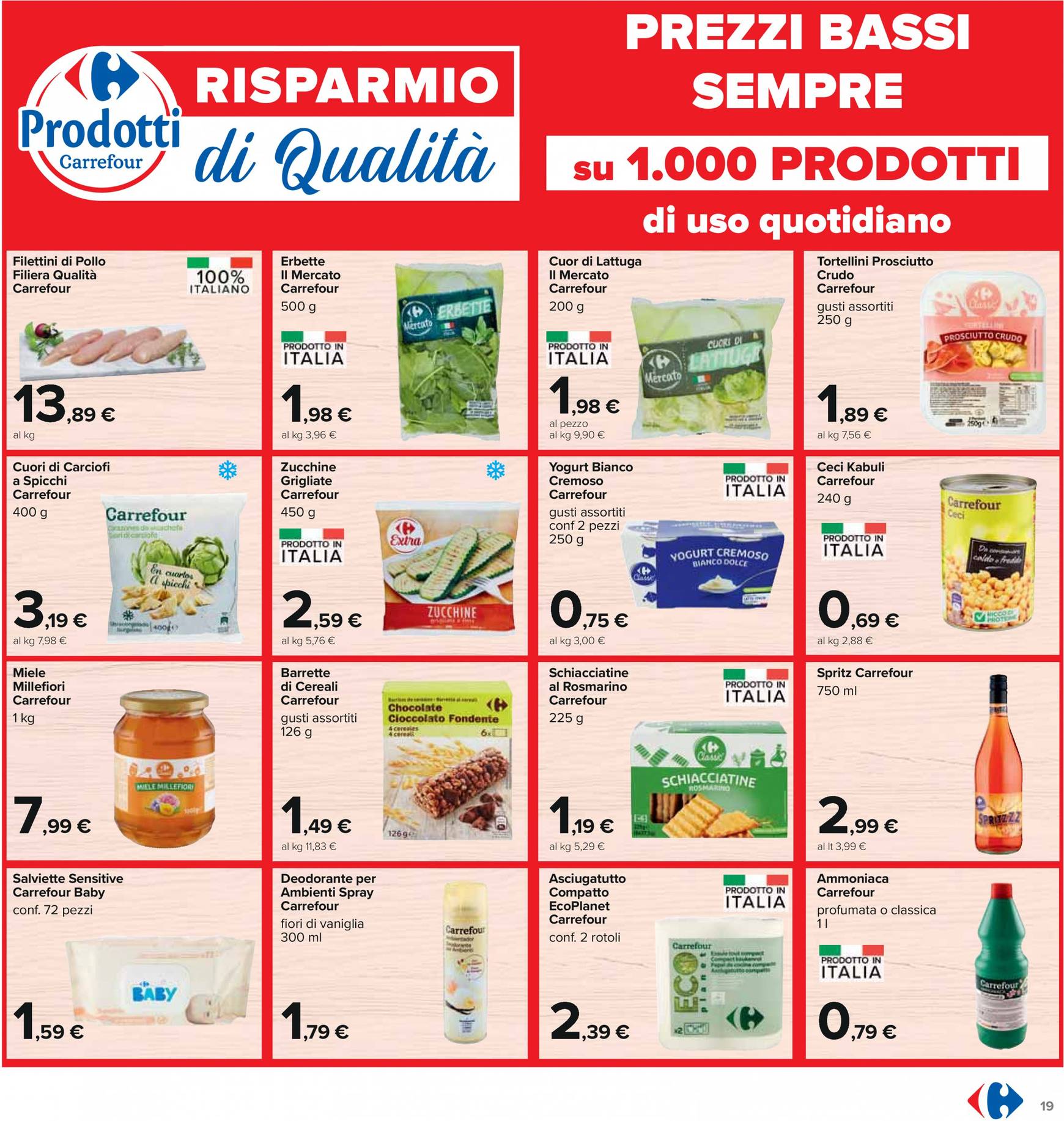 carrefour - Nuovo volantino Carrefour - Sottocosto 06.09. - 15.09. - page: 19