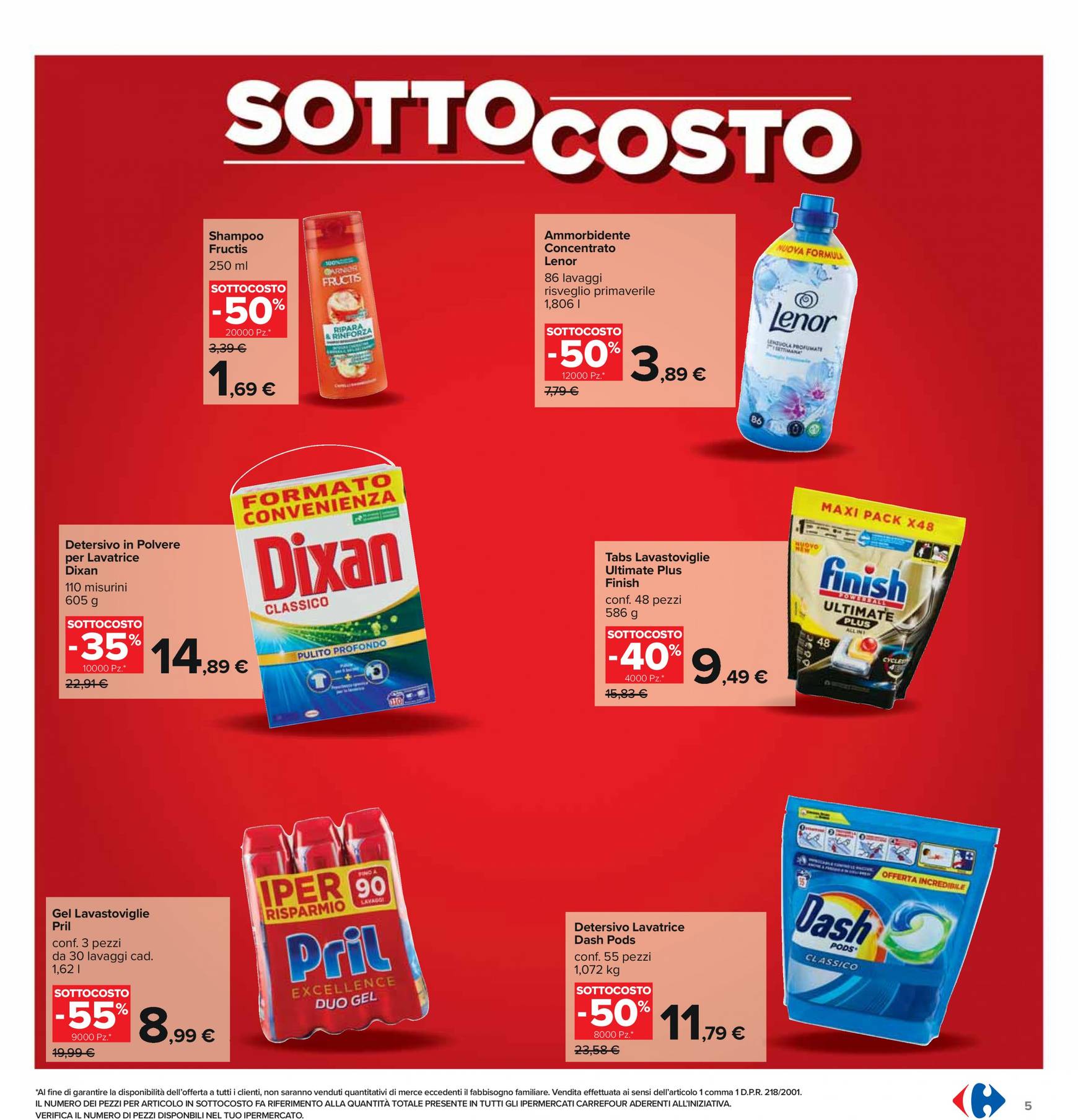 carrefour - Nuovo volantino Carrefour - Sottocosto 06.09. - 15.09. - page: 5