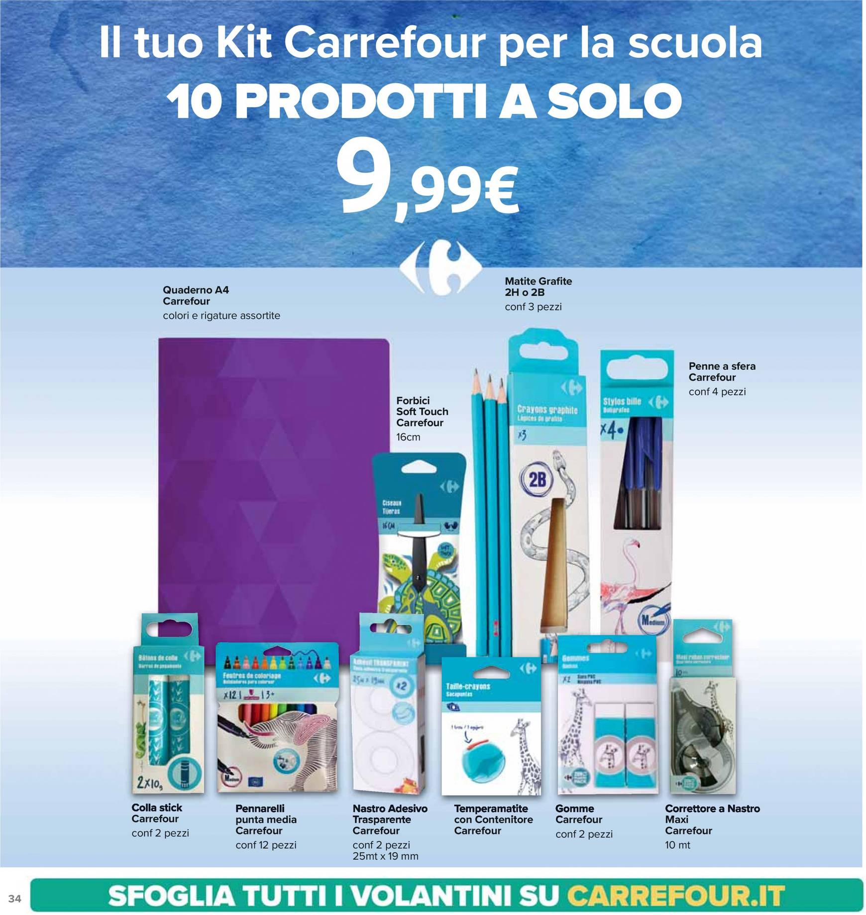 carrefour - Nuovo volantino Carrefour - Sottocosto 06.09. - 15.09. - page: 34