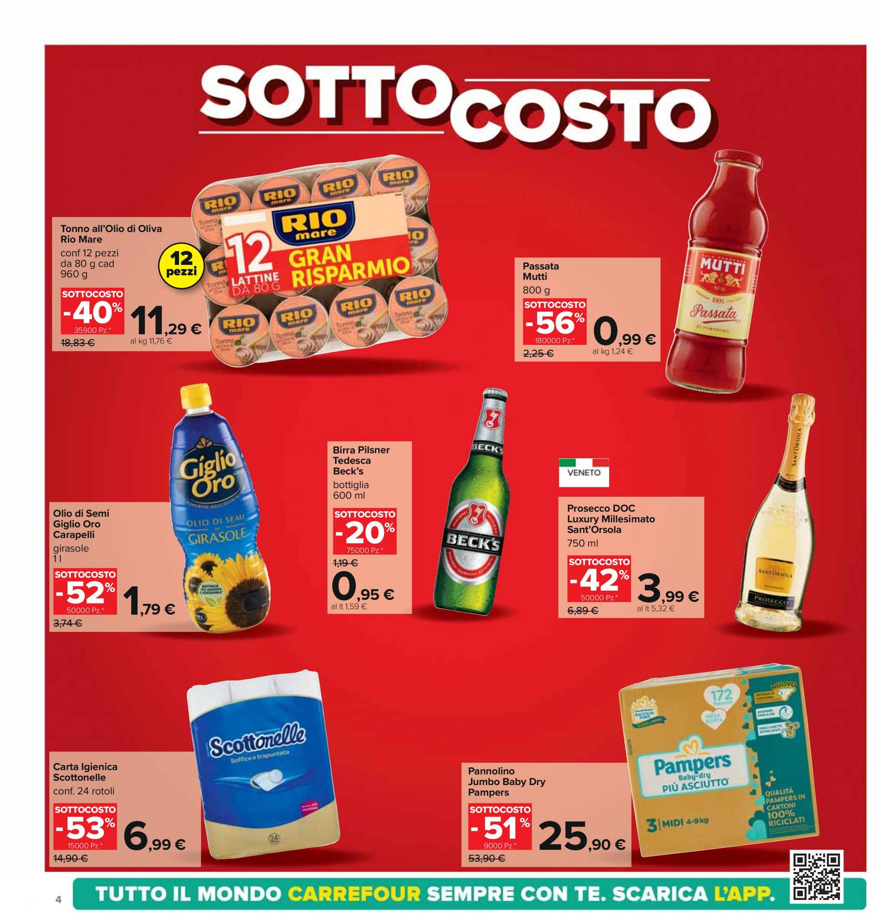 carrefour - Nuovo volantino Carrefour - Sottocosto 06.09. - 15.09. - page: 4