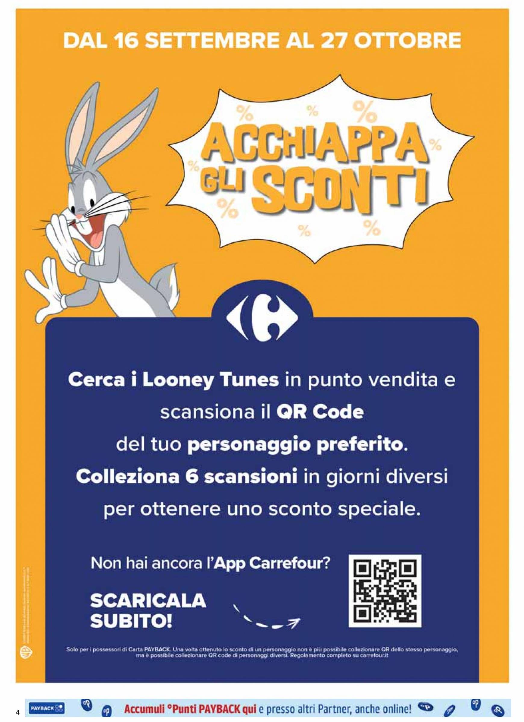 carrefour - Nuovo volantino Carrefour - Punti Sprint Payback 16.09. - 25.09. - page: 4