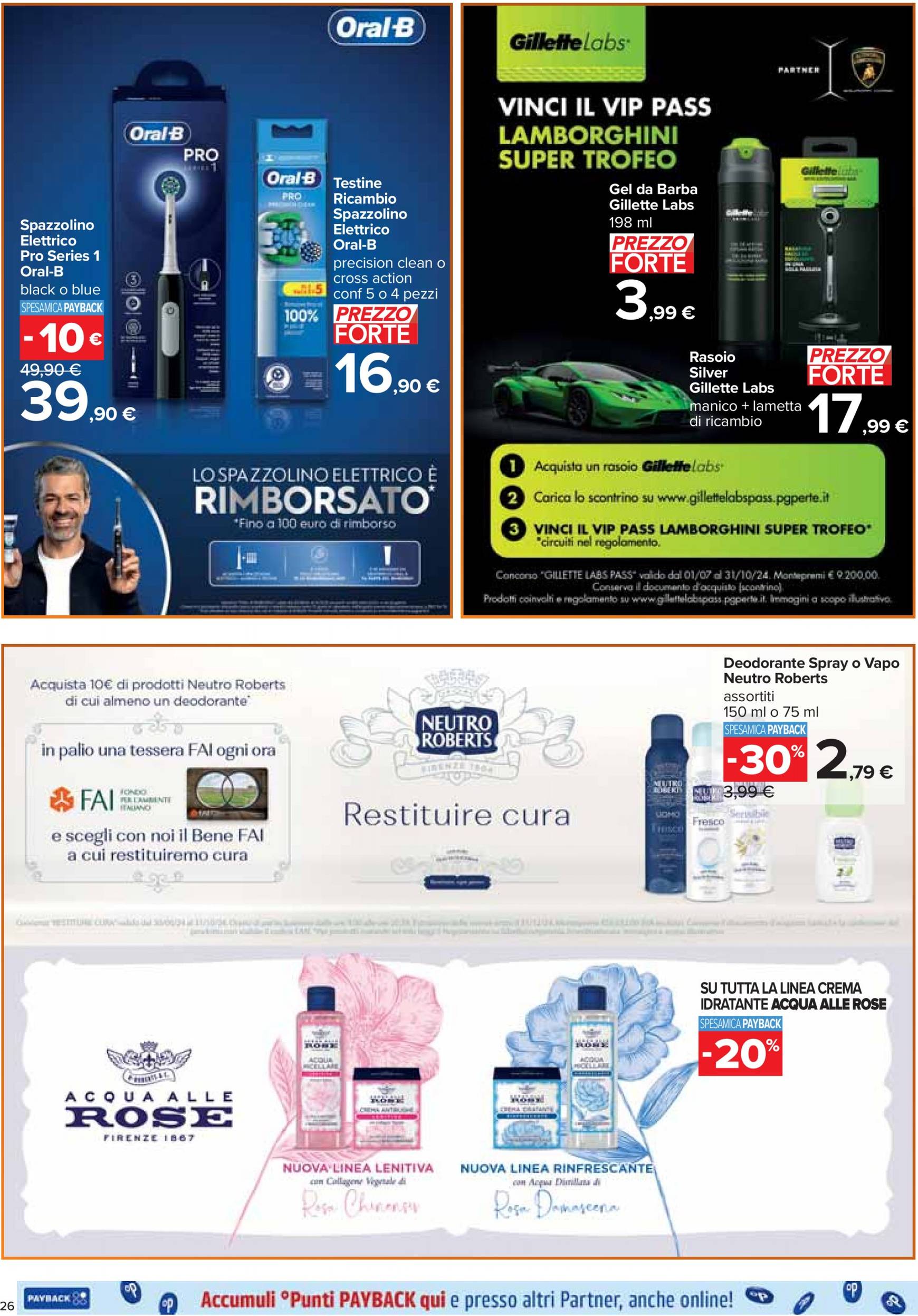 carrefour - Nuovo volantino Carrefour - Punti Sprint Payback 16.09. - 25.09. - page: 26