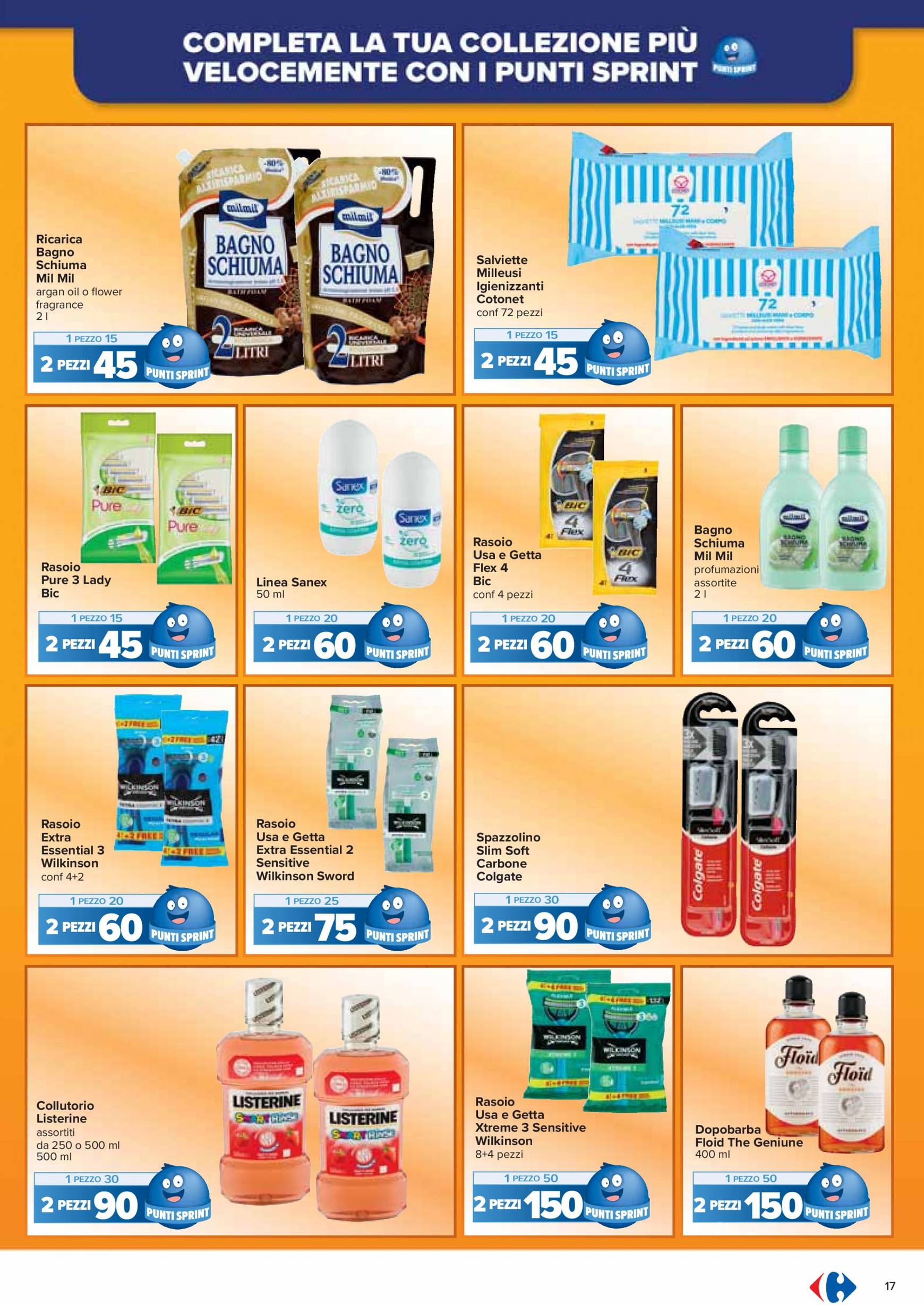 carrefour - Nuovo volantino Carrefour - Punti Sprint Payback 16.09. - 25.09. - page: 17