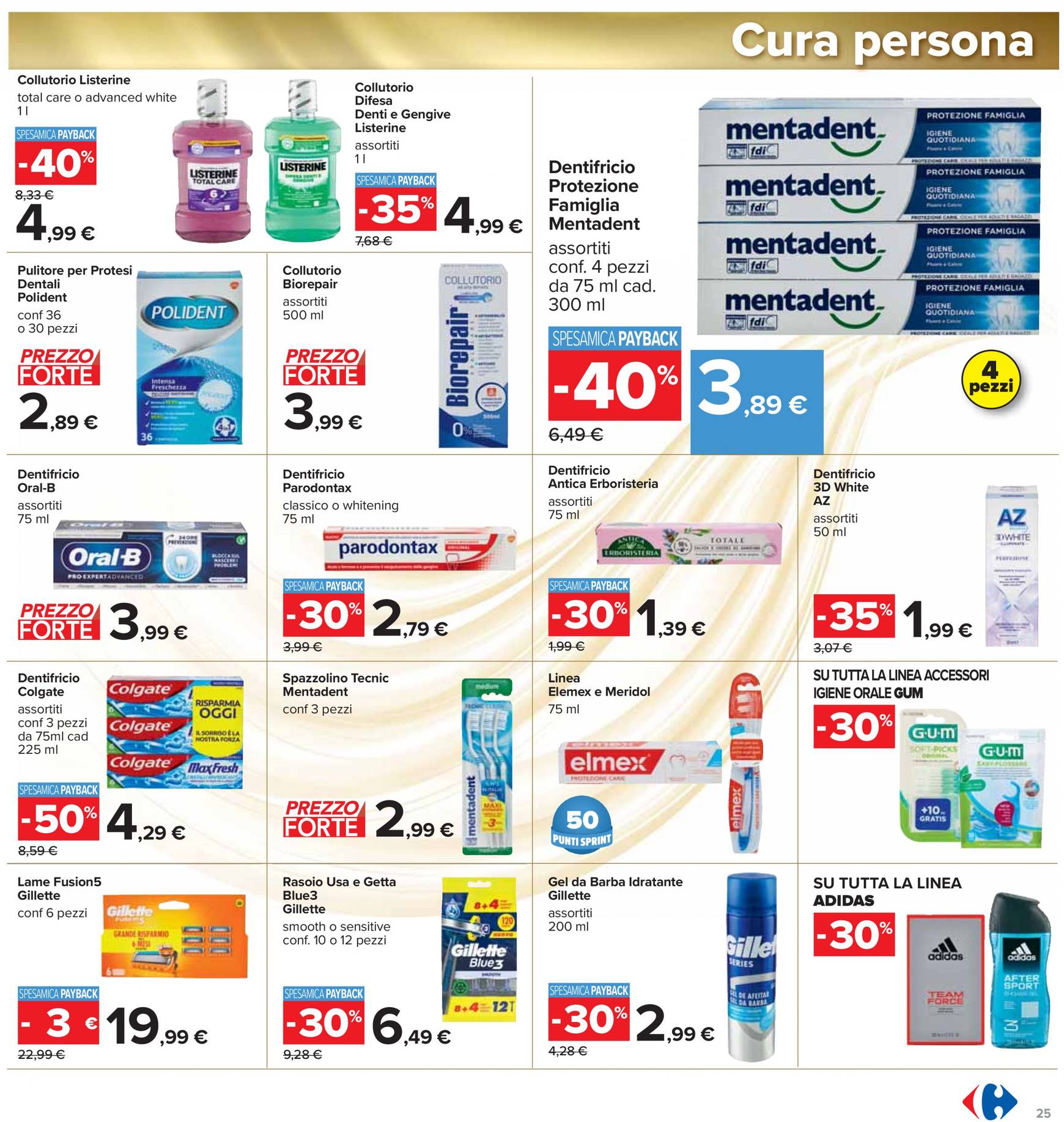 carrefour - Nuovo volantino Carrefour - Sottocosto Freschi 16.09. - 25.09. - page: 25