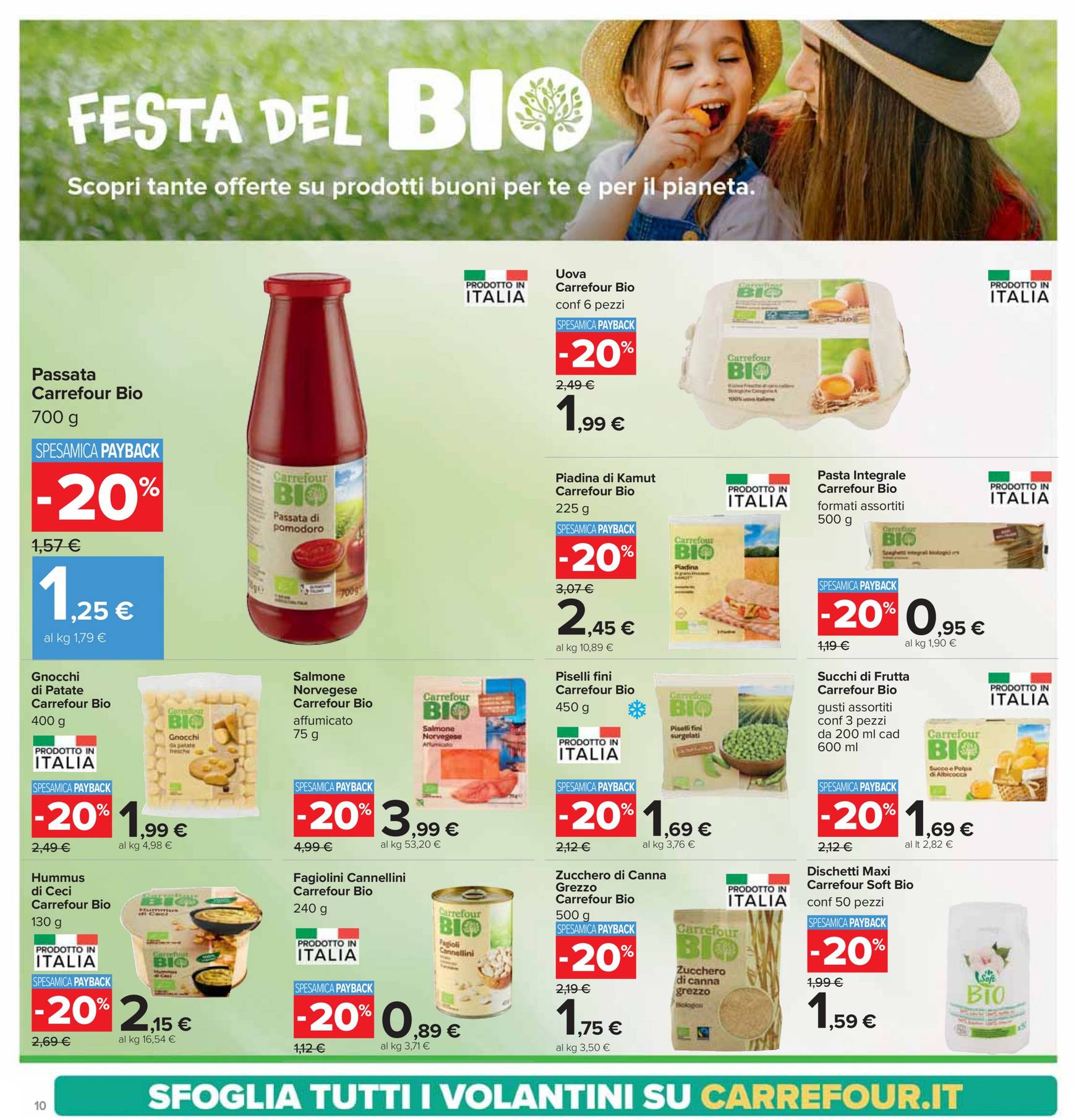 carrefour - Nuovo volantino Carrefour - Sottocosto Freschi 16.09. - 25.09. - page: 10