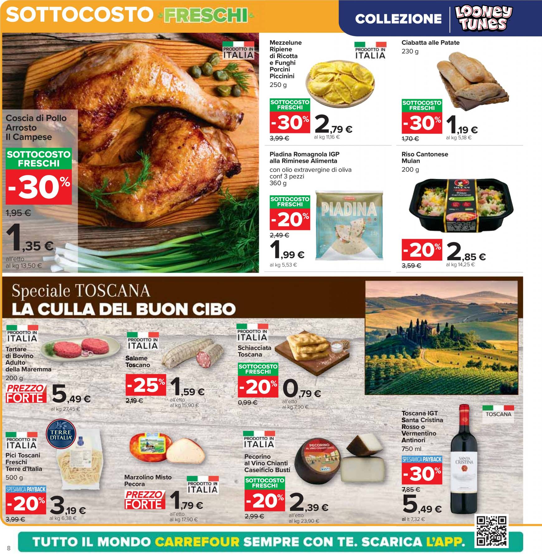 carrefour - Nuovo volantino Carrefour - Sottocosto Freschi 16.09. - 25.09. - page: 8