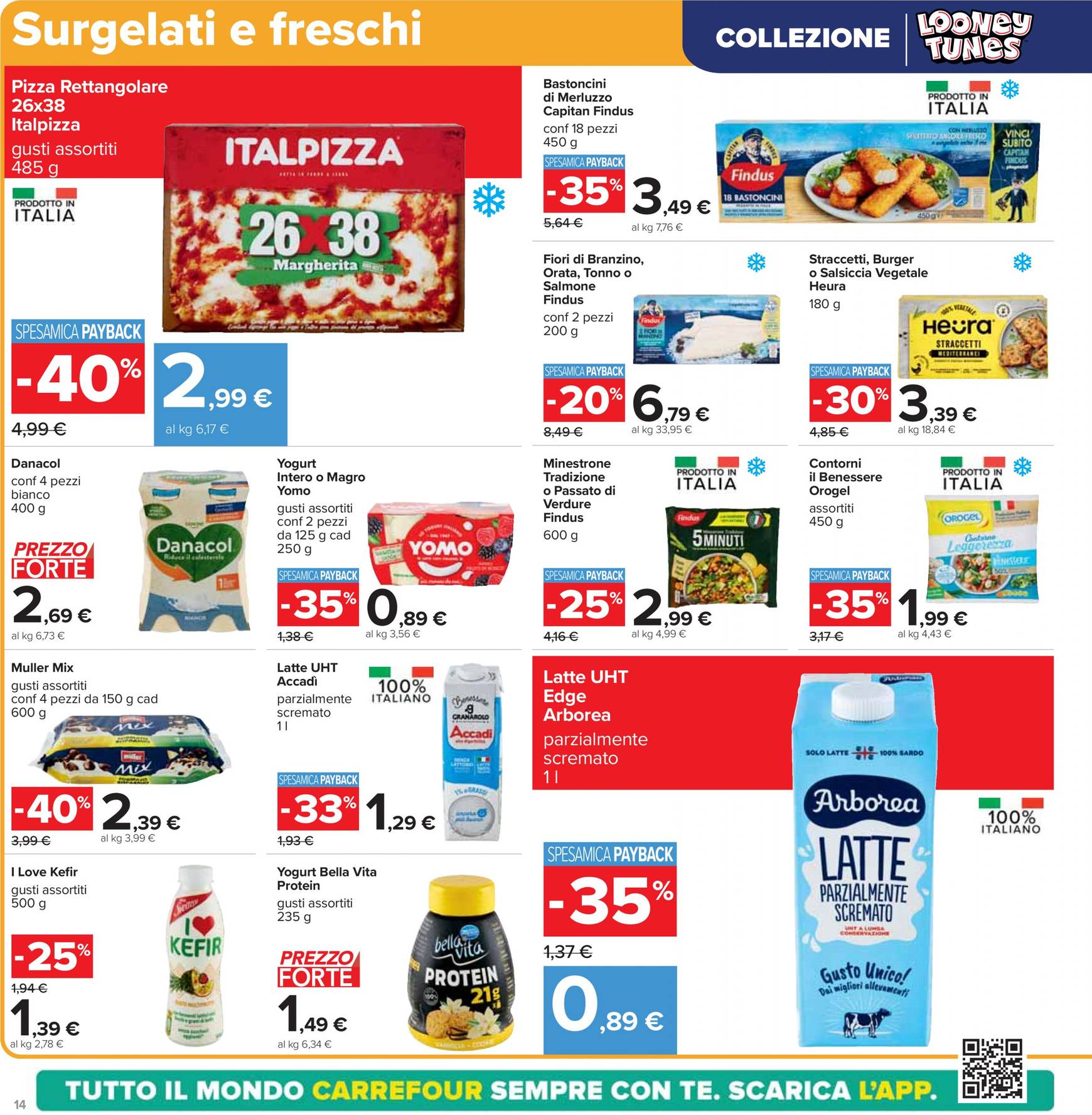 carrefour - Nuovo volantino Carrefour - Sottocosto Freschi 16.09. - 25.09. - page: 14