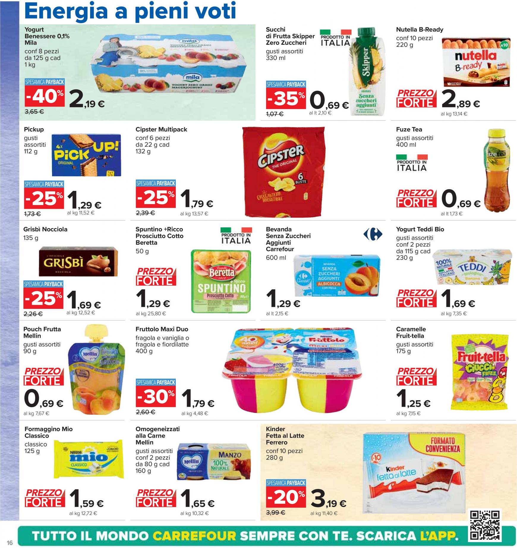 carrefour - Nuovo volantino Carrefour - Sottocosto Freschi 16.09. - 25.09. - page: 16