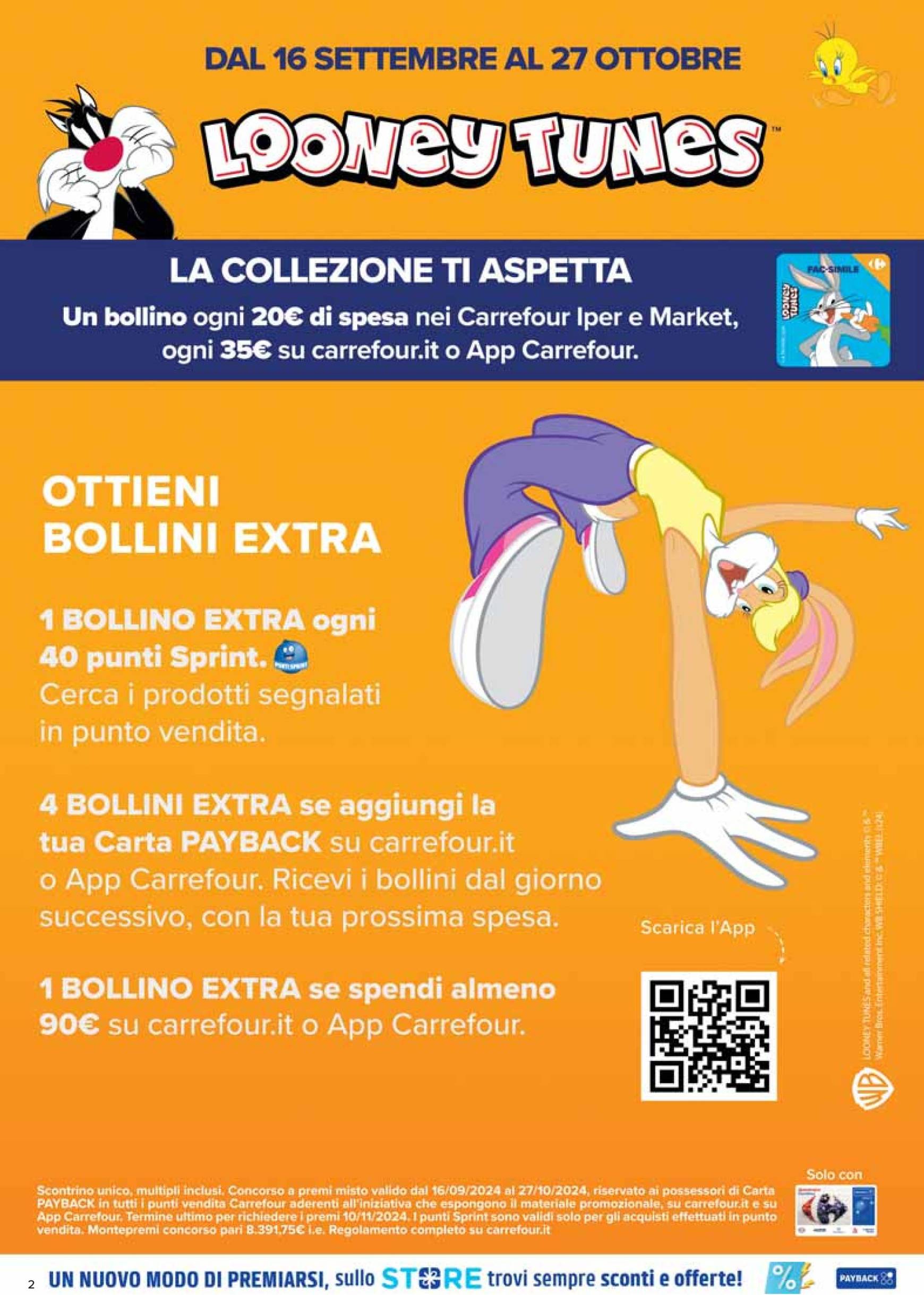 carrefour - Volantino Carrefour - Punti Sprint Payback valido dal 11.10. al 23.10. - page: 2