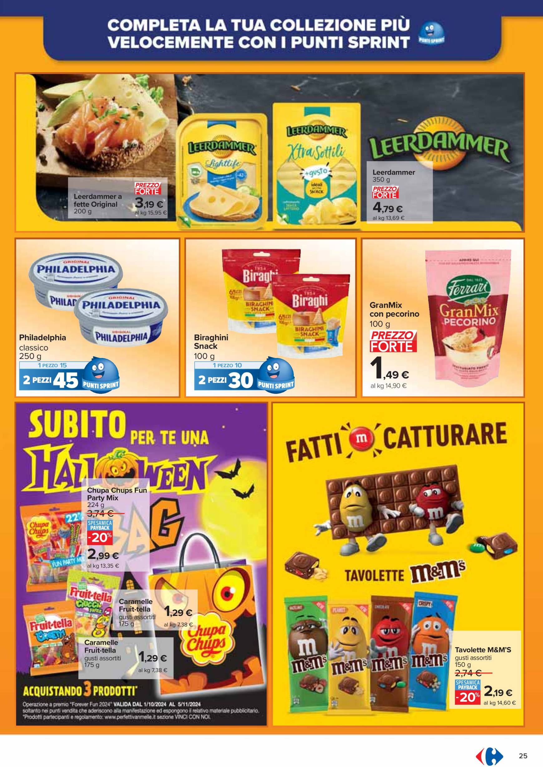 carrefour - Volantino Carrefour - Punti Sprint Payback valido dal 11.10. al 23.10. - page: 25