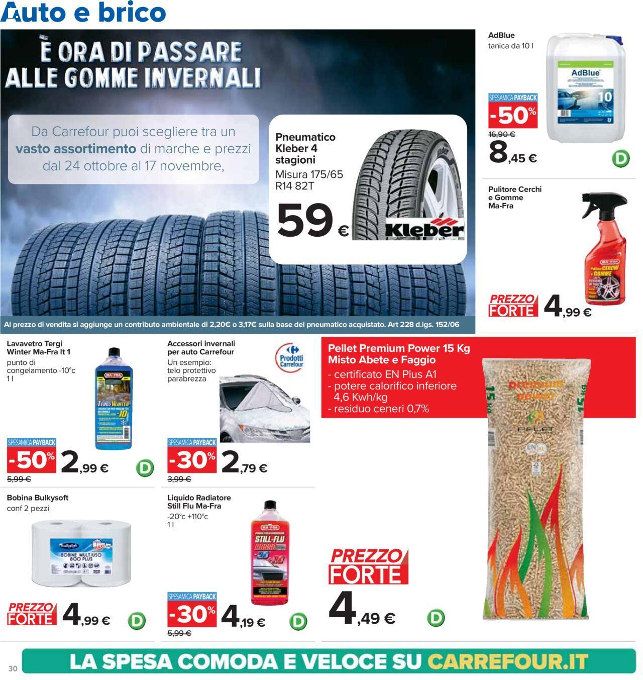 carrefour - Carrefour volantino 24/10/2024 - 07/11/2024 - page: 30