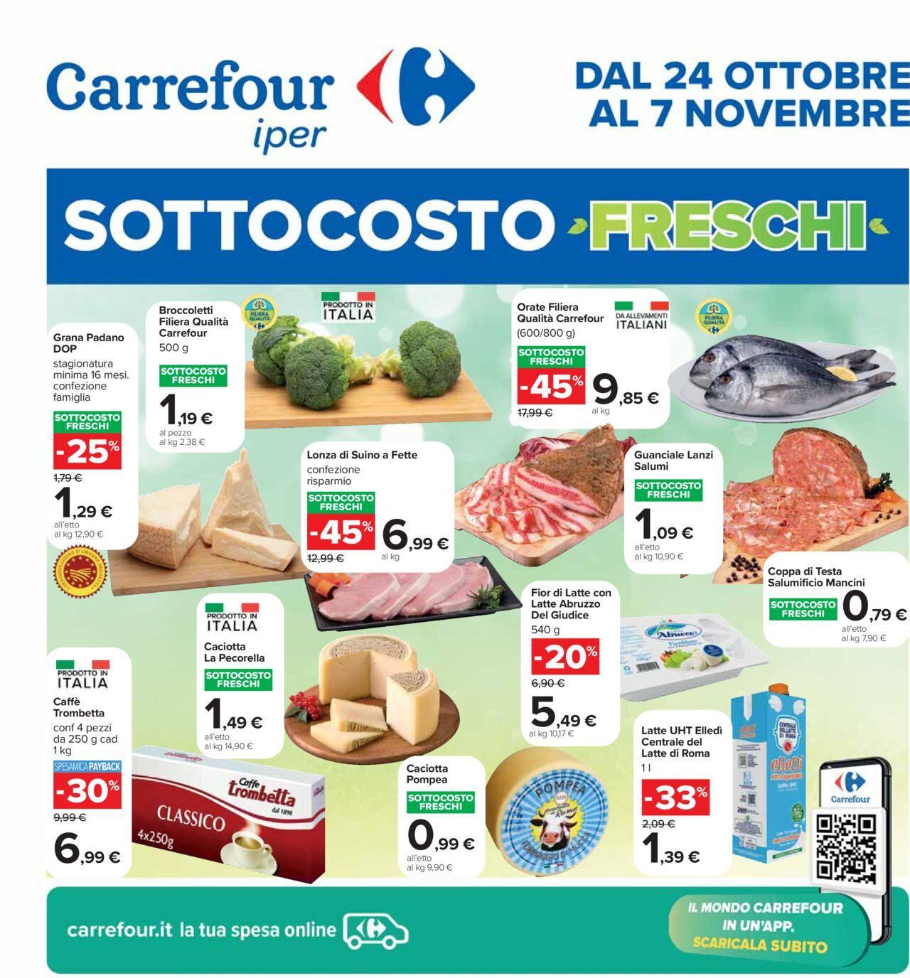 carrefour - Carrefour volantino 24/10/2024 - 07/11/2024