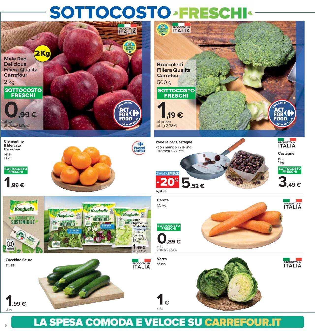 carrefour - Carrefour volantino 24/10/2024 - 07/11/2024 - page: 6