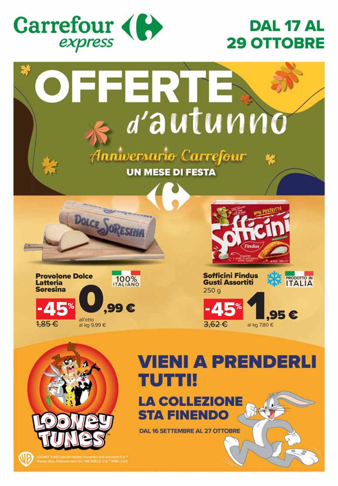 carrefour - Carrefour volantino 17/10/2024 - 29/10/2024