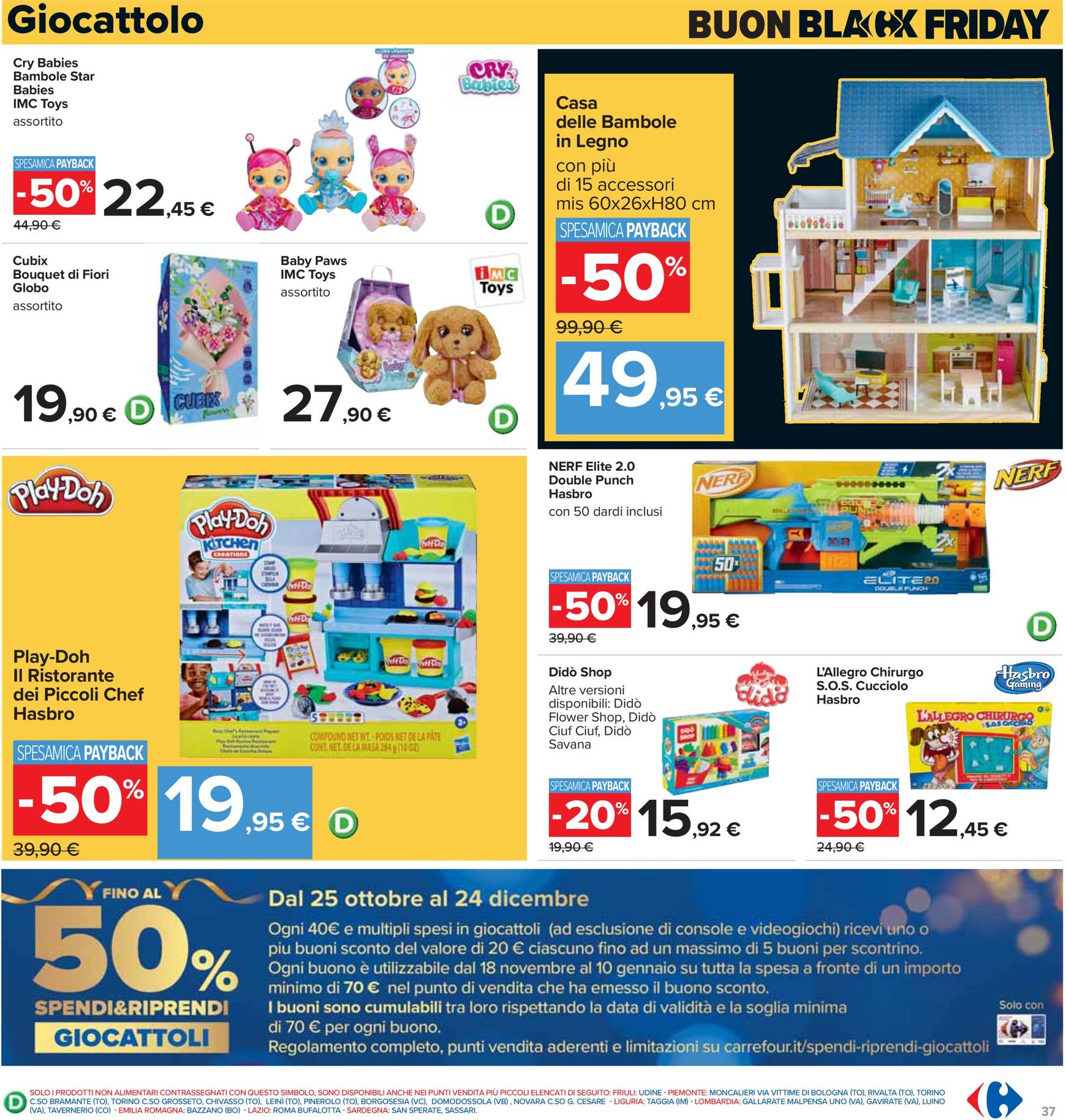 carrefour - Volantino Carrefour - Black Friday valido dal 18.11. al 02.12. - page: 37