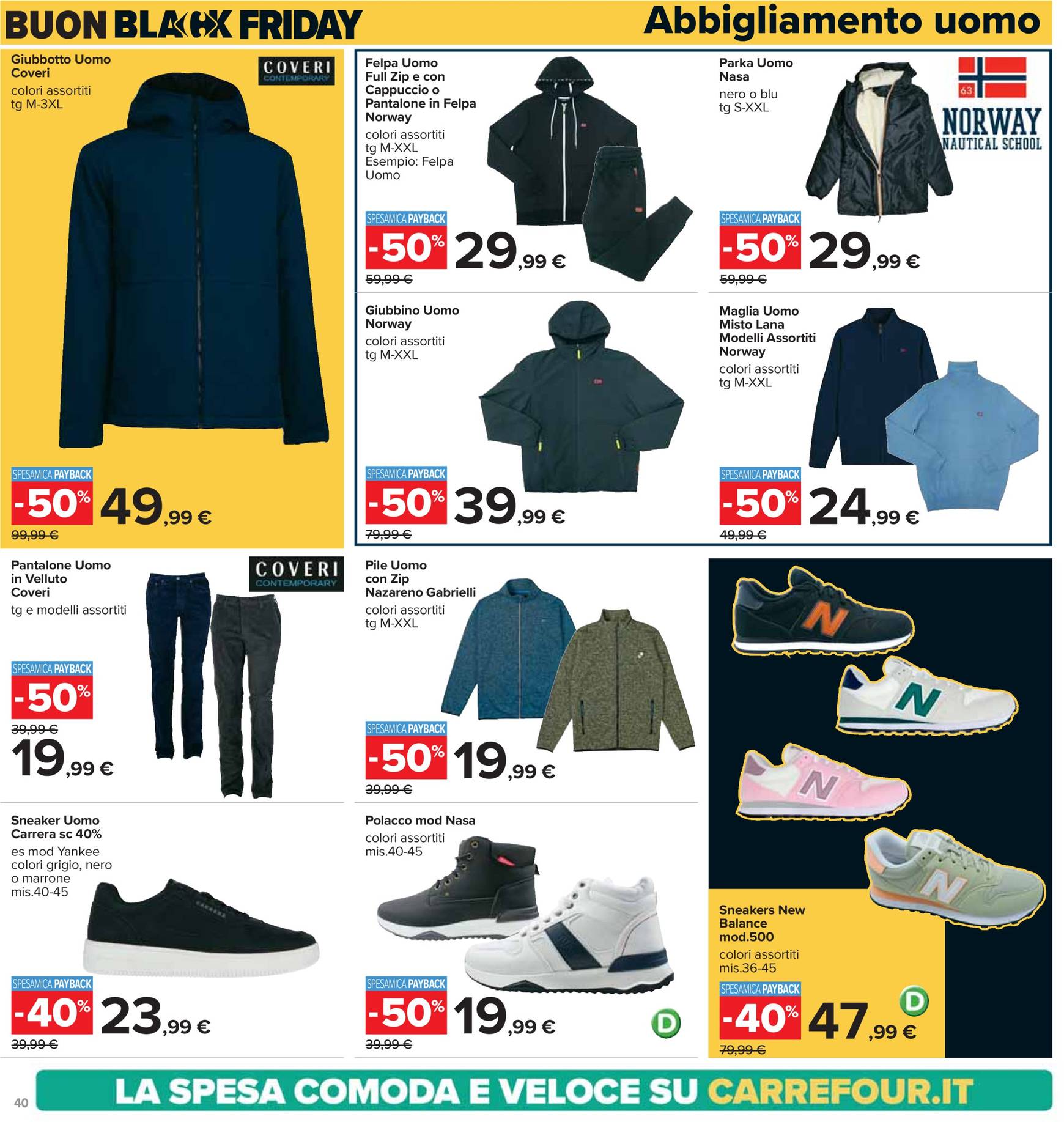 carrefour - Volantino Carrefour - Black Friday valido dal 18.11. al 02.12. - page: 40