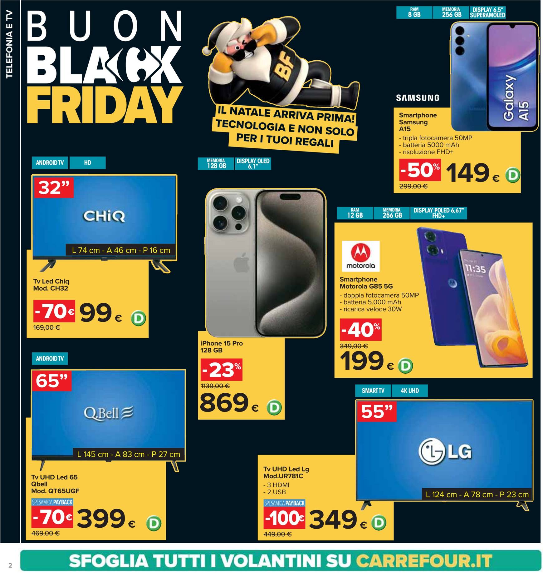 carrefour - Volantino Carrefour - Black Friday valido dal 18.11. al 02.12. - page: 2