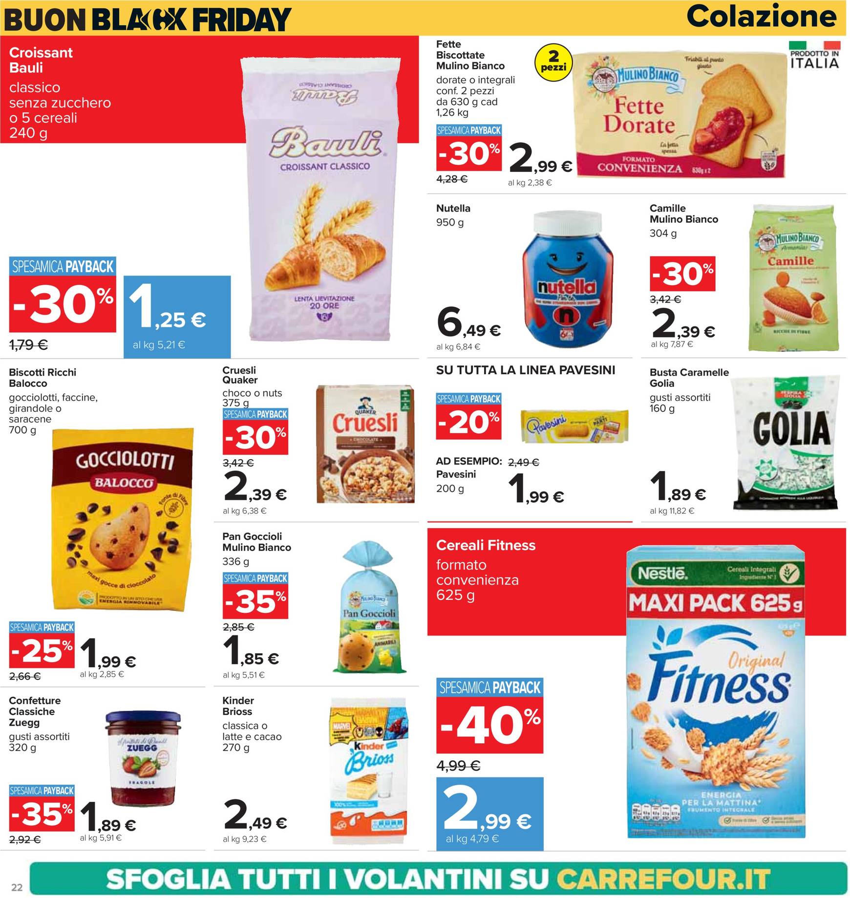 carrefour - Volantino Carrefour - Black Friday valido dal 18.11. al 02.12. - page: 22